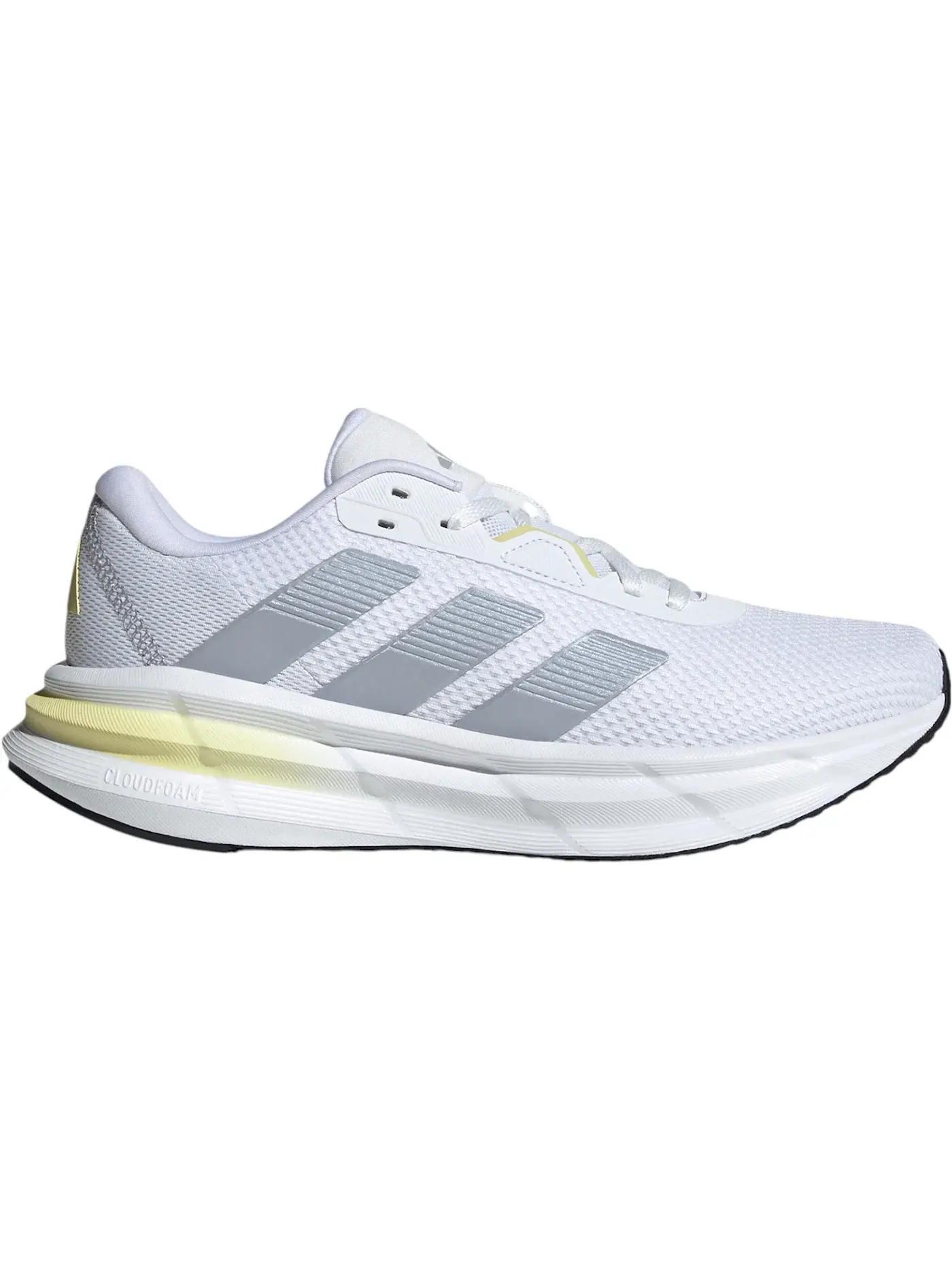 Женские кроссовки для бега Adidas Galaxy 7 — изображение 1 из 1, белый/синий/желтый