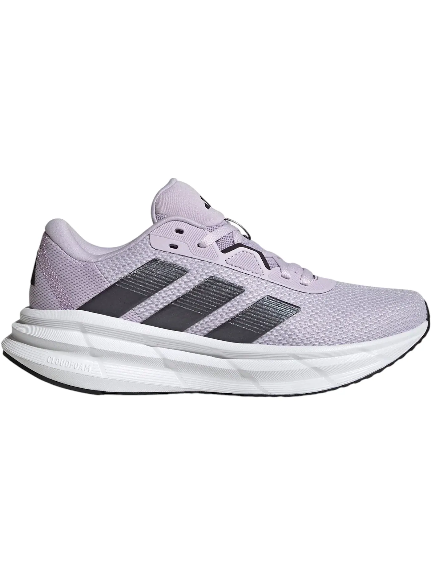Женские кроссовки для бега с амортизацией Adidas Galaxy 7 — изображение 1 из 1, фиолетовый черный белый