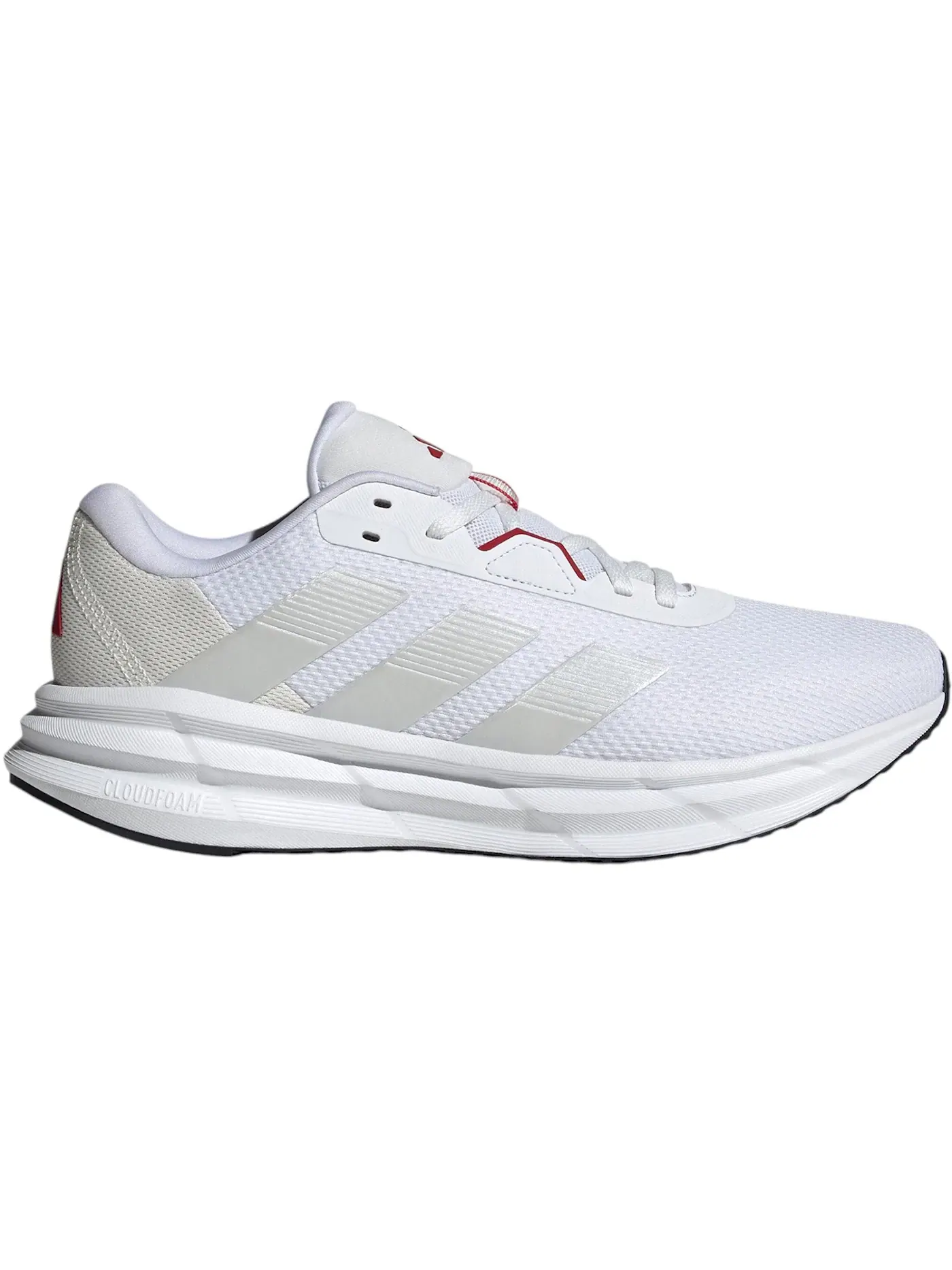 Мужские кроссовки для бега Adidas Galaxy 7 — изображение 1 из 1, белый/серый/красный