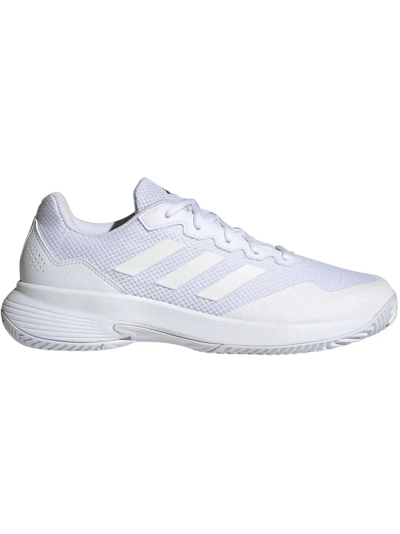 Мужские кроссовки для спорта Adidas Gamecourt 2.0 — изображение 1 из 1, белый белый серебристый