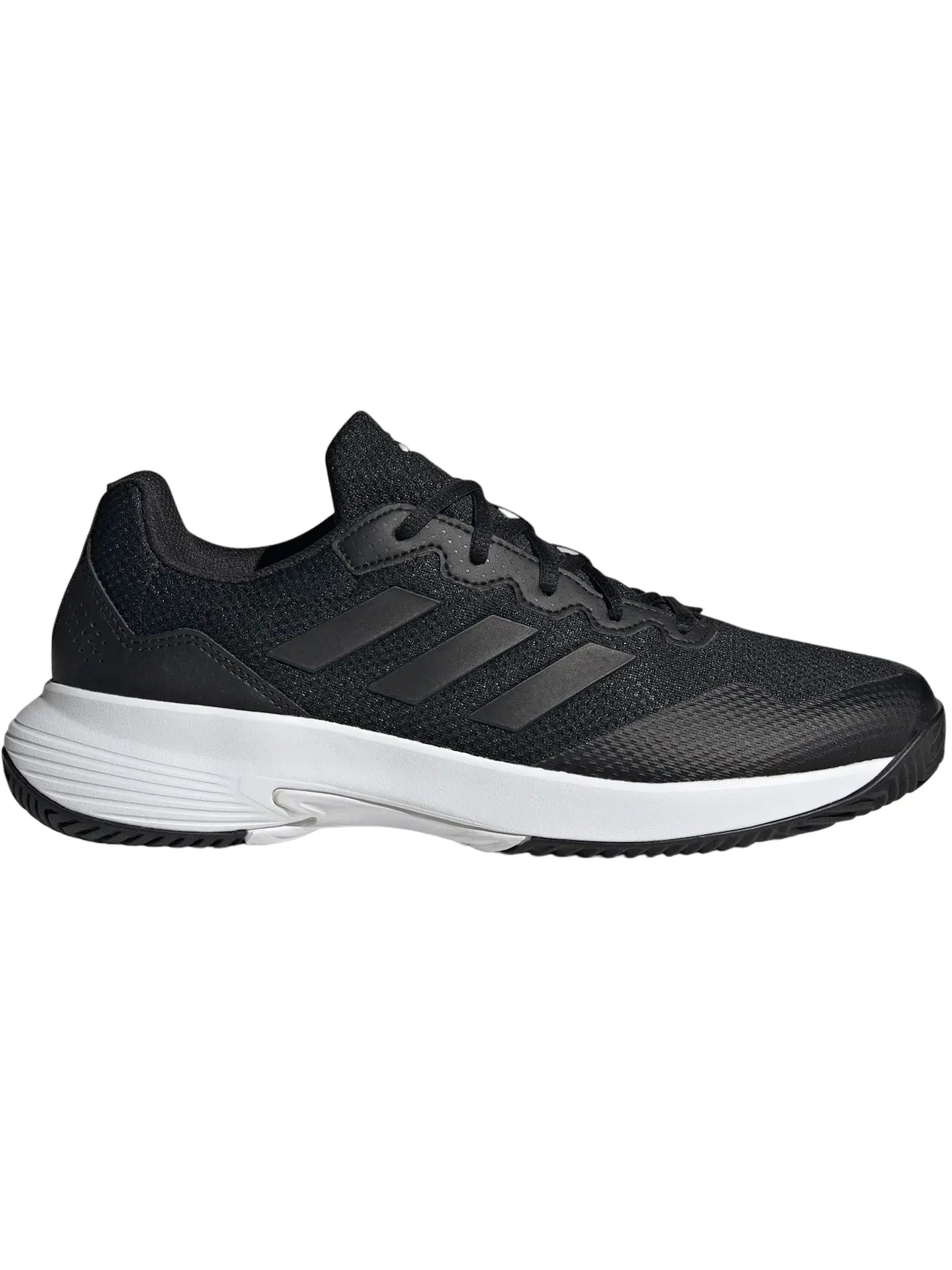 Мужские кроссовки для тенниса Gamecourt 2.0 Adidas — изображение 1 из 1, черный/черный/серый