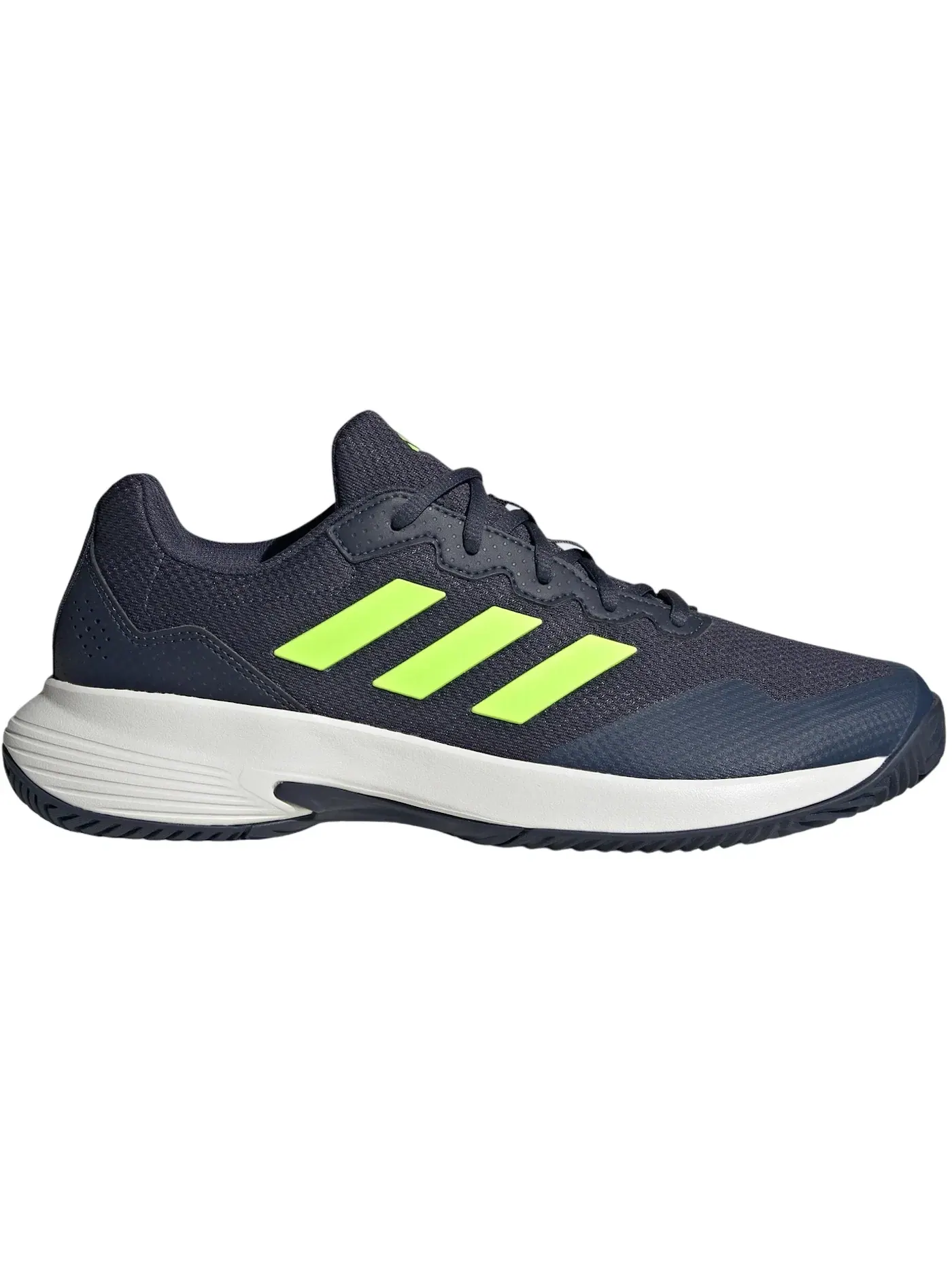 Мужские кроссовки для тенниса Gamecourt 2.0 Adidas — изображение 1 из 1, темно-синий белый