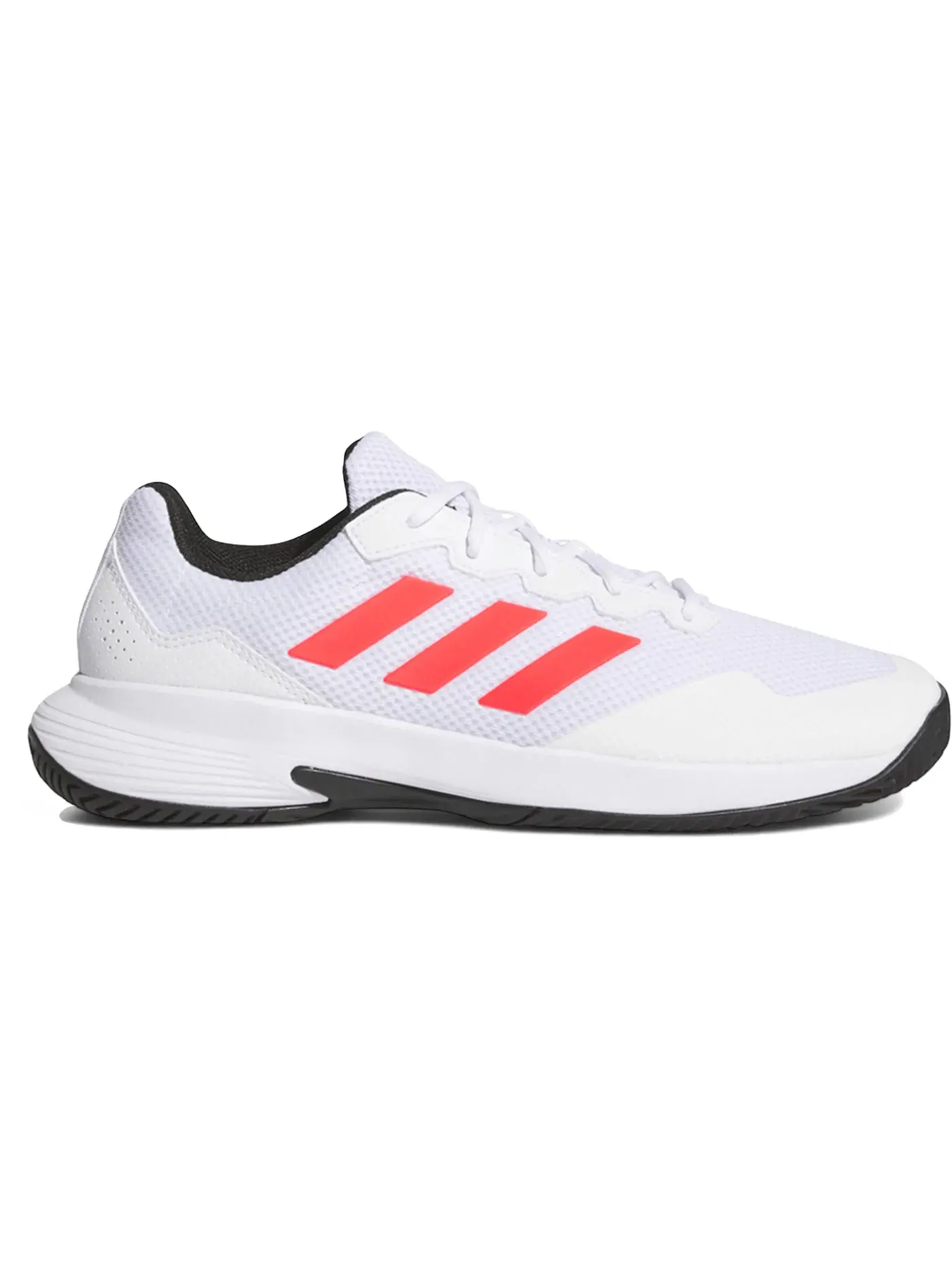 Мужские кроссовки для спорта Adidas GameCourt 2.0 — изображение 1 из 1, белый красный черный