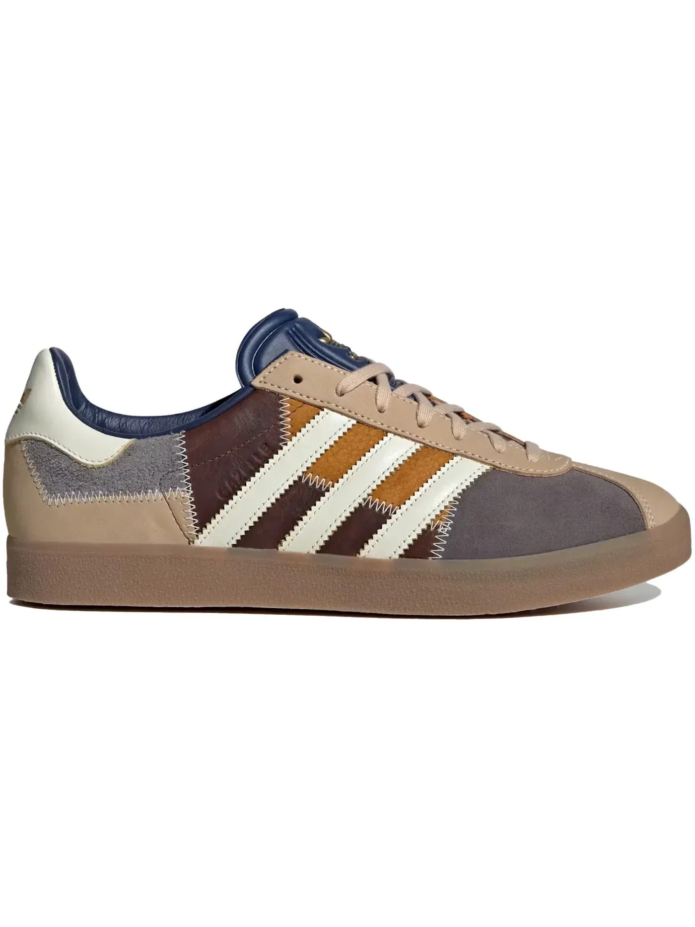 Мужские кроссовки Lifestyle Adidas Gazelle 85 — изображение 1 из 1, бежевый/белый/индиго