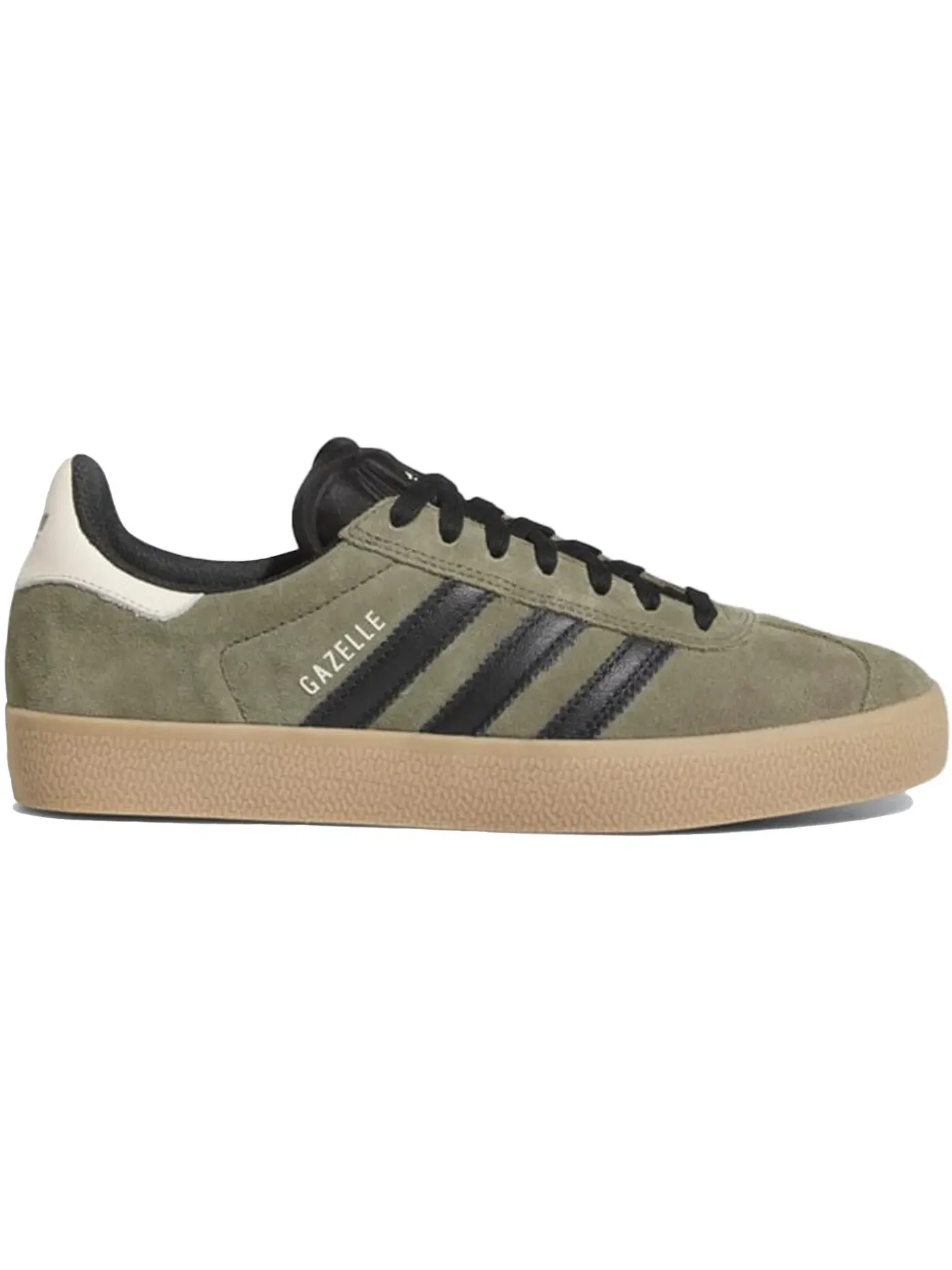 Мужские кроссовки Adidas Gazelle ADV — изображение 1 из 1, оливковый/черный