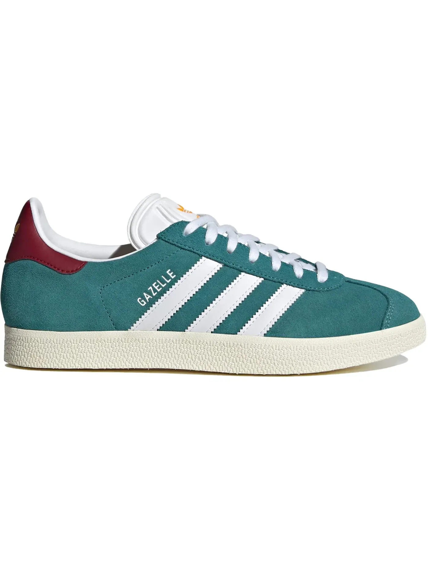 Мужские кроссовки Lifestyle Adidas Gazelle — изображение 1 из 1, желтый/бордовый
