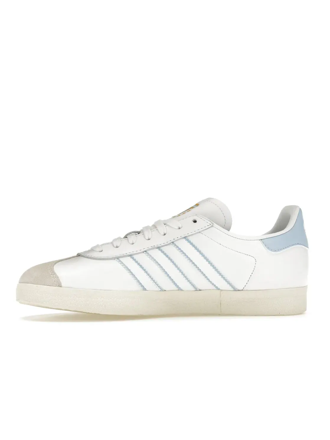 Мужские кроссовки Adidas Gazelle — изображение 3 из 4, белый/синий/белый