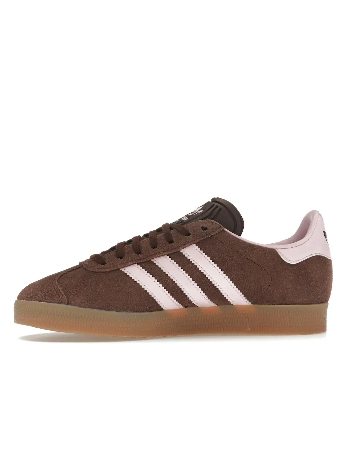 Мужские кроссовки с замшевым верхом Adidas Gazelle — изображение 3 из 4, прозрачный розовый