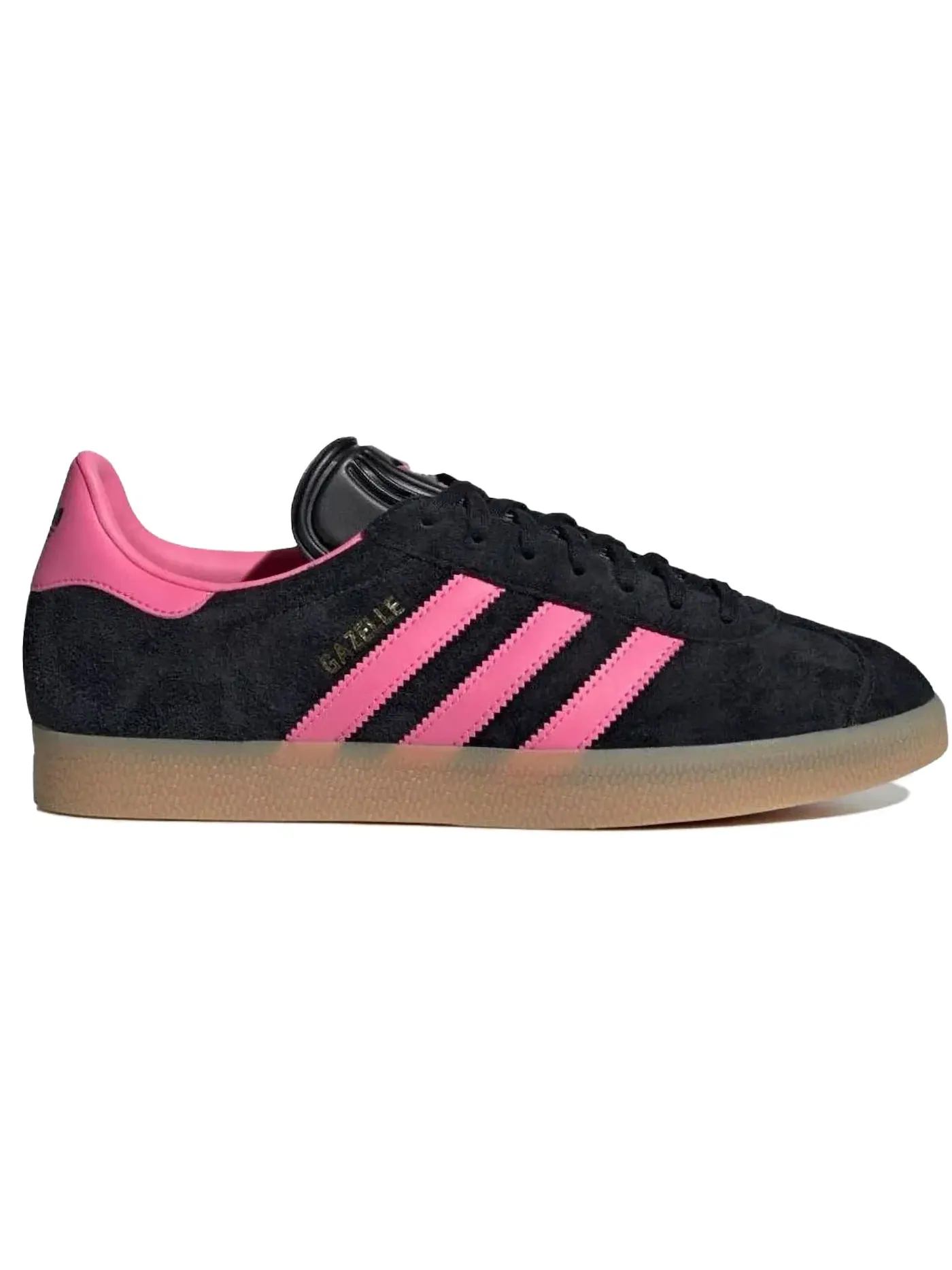 Мужские кеды Lifestyle Adidas Gazelle — изображение 1 из 1, черный/розовый