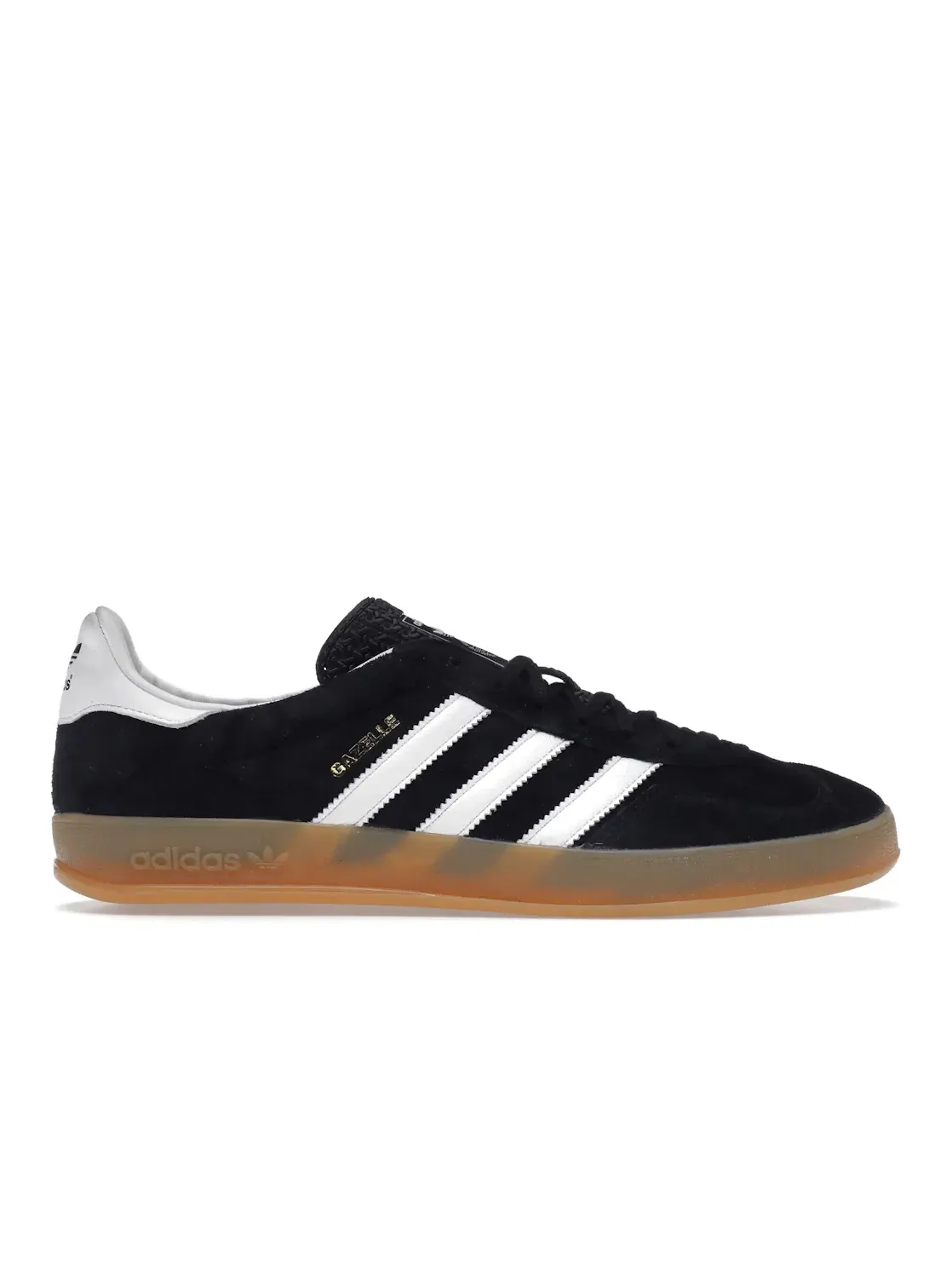 Мужские кроссовки Lifestyle с замшевым верхом Adidas Gazelle — изображение 1 из 4, черный/белый/черный