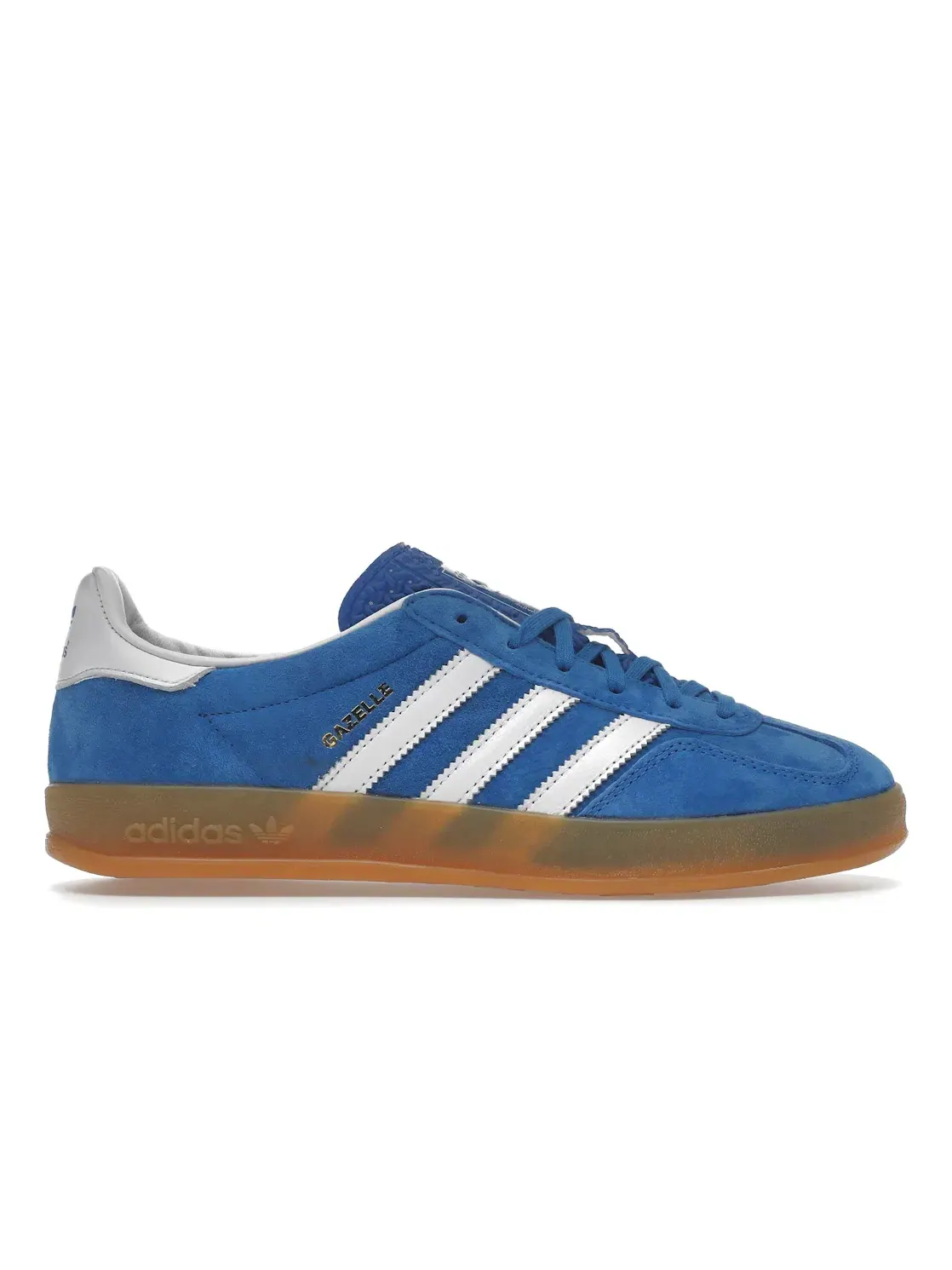 Мужские кроссовки с замшевым верхом Adidas Gazelle Indoor — изображение 1 из 4, синий/белый/синий
