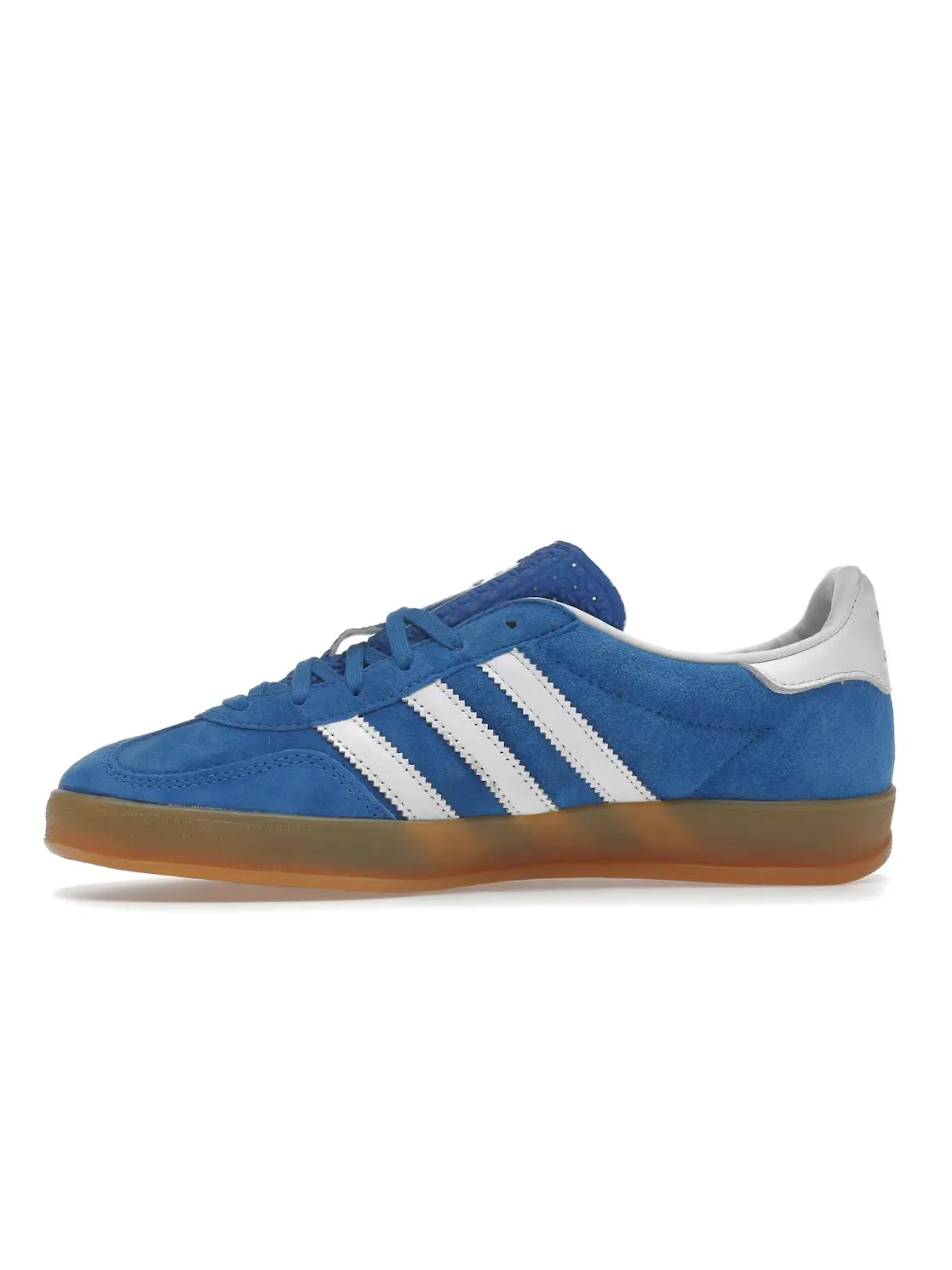 Мужские кроссовки с замшевым верхом Adidas Gazelle Indoor — изображение 3 из 4, синий/белый/синий