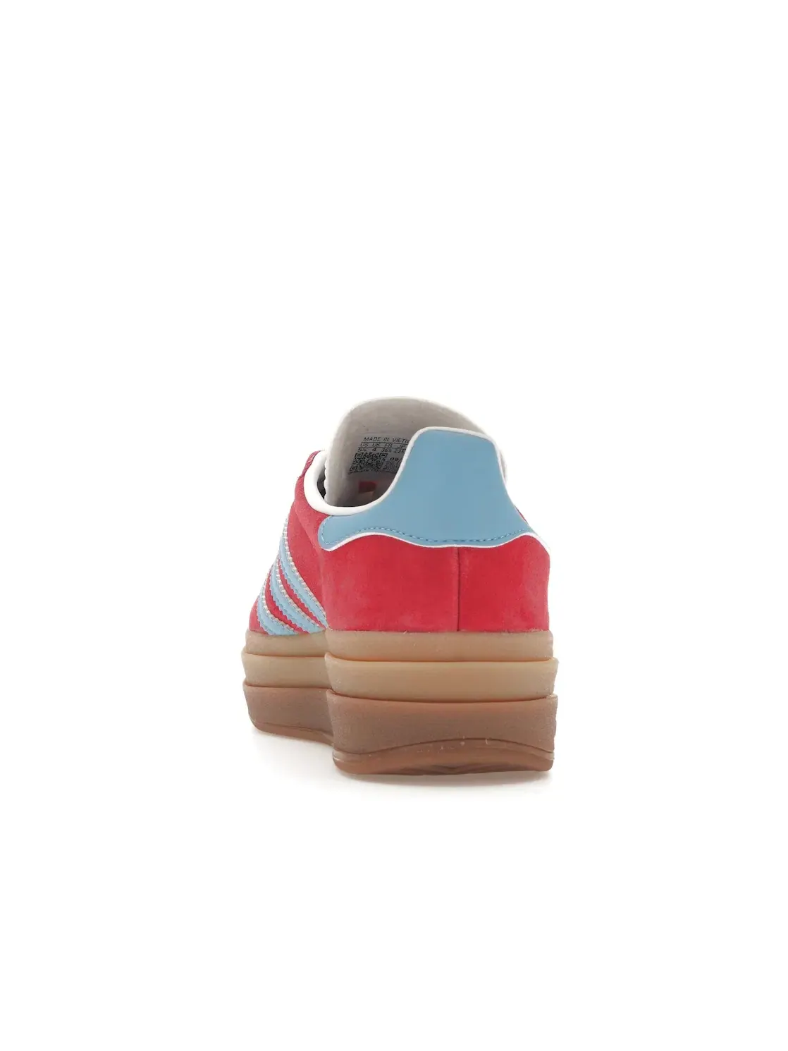Женские кроссовки lifestyle с принтом Adidas Gazelle Bold — изображение 4 из 4, розовый/синий/белый