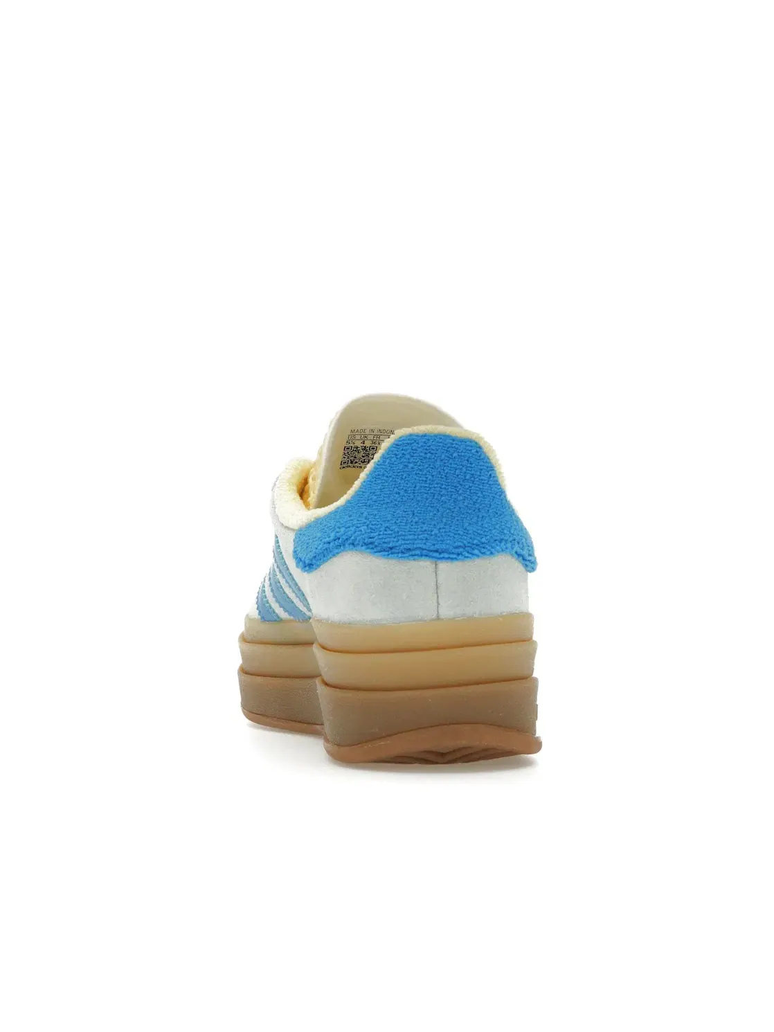 Женские кроссовки на платформе Adidas Gazelle Bold Adidas — изображение 4 из 4, синий/яркий синий/желтый