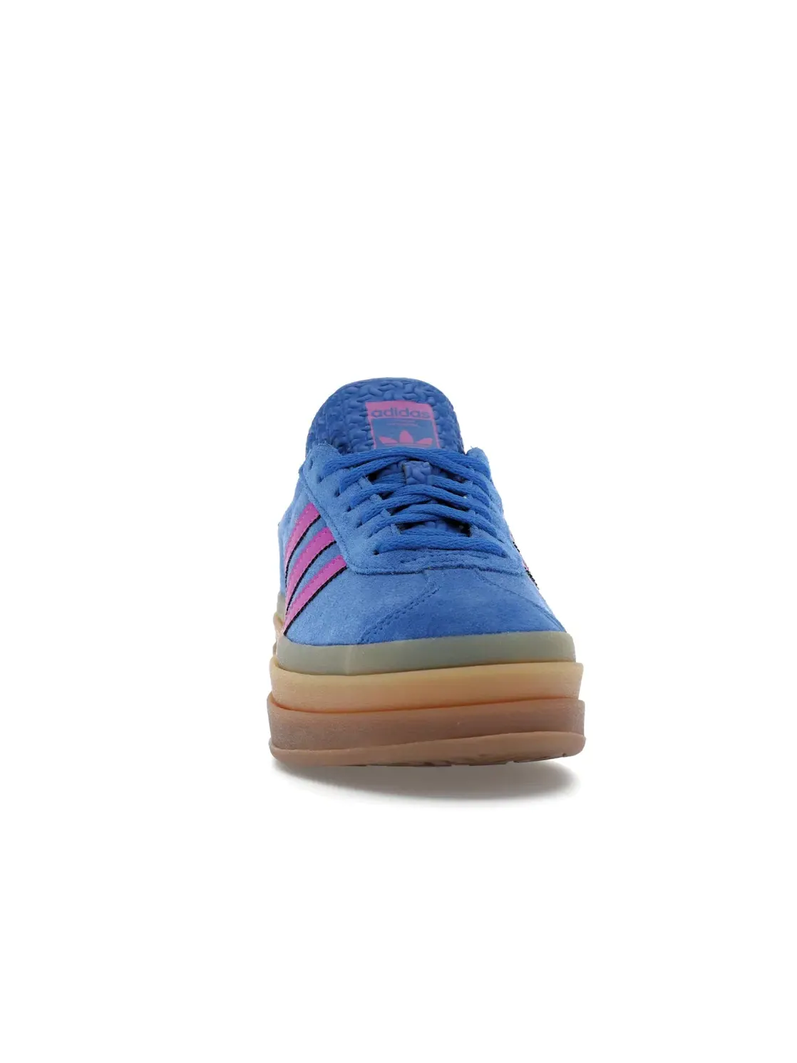 Женские кроссовки Lifestyle Adidas Gazelle Bold — изображение 2 из 4, синий розовый