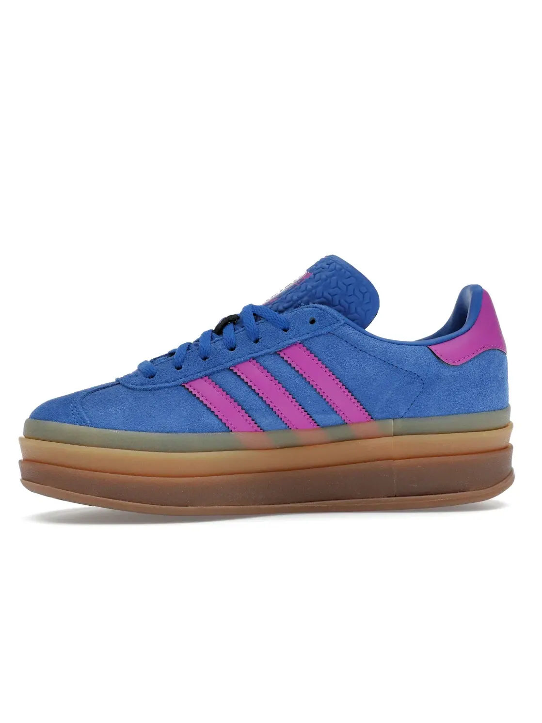 Женские кроссовки Lifestyle Adidas Gazelle Bold — изображение 3 из 4, синий розовый
