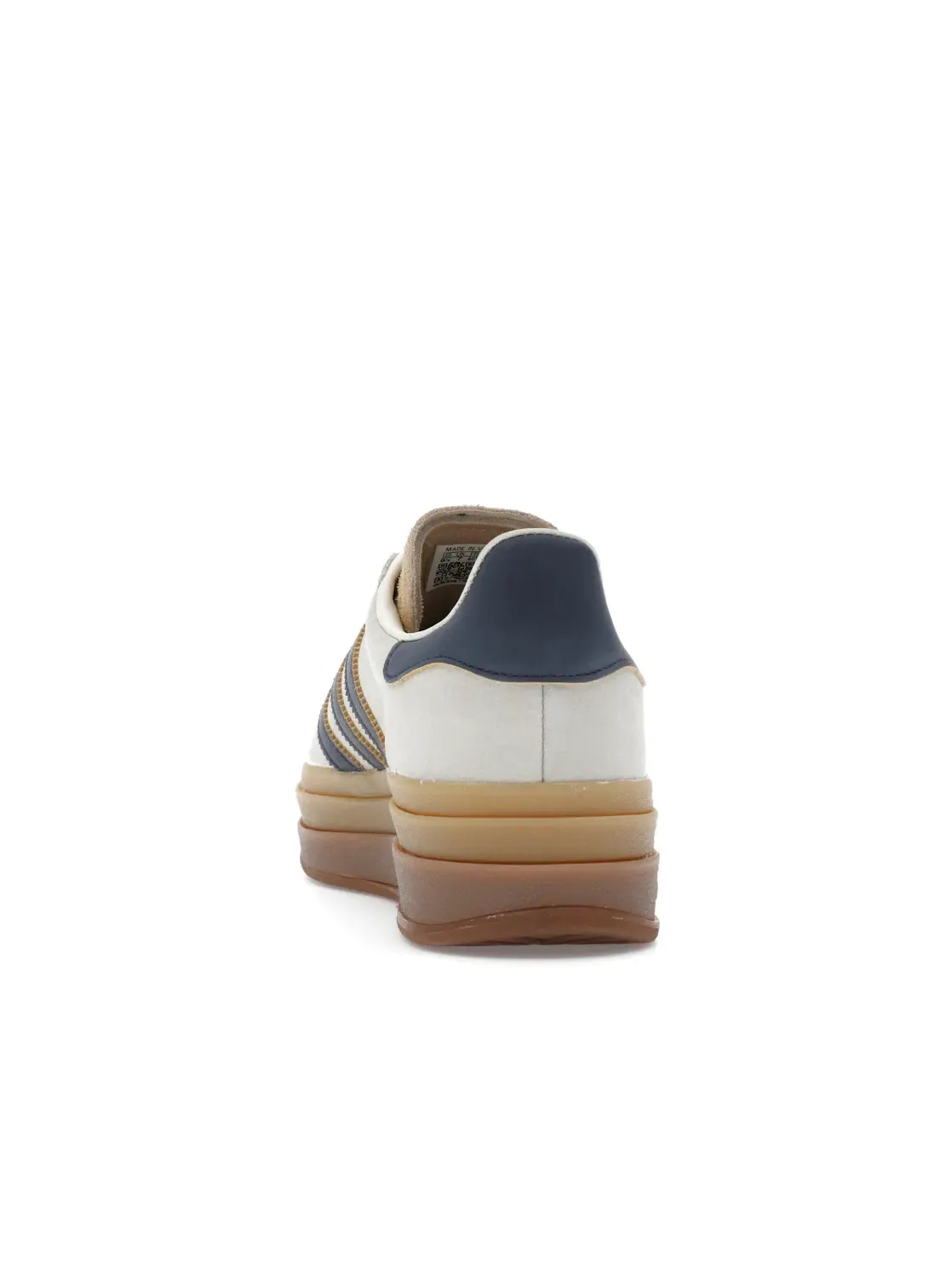 Женские кроссовки на платформе Adidas Gazelle Bold — изображение 4 из 4, кремовый белый/индиго