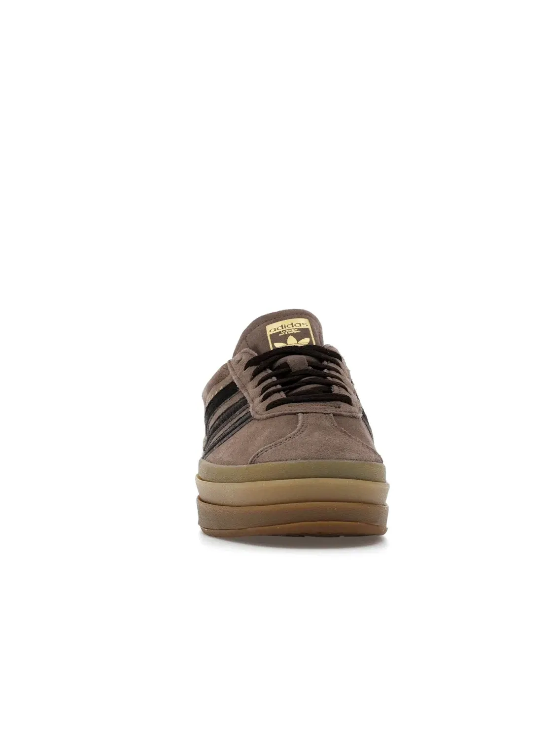 Женские кроссовки Lifestyle Adidas Gazelle Bold — изображение 2 из 4, золотистый металлик