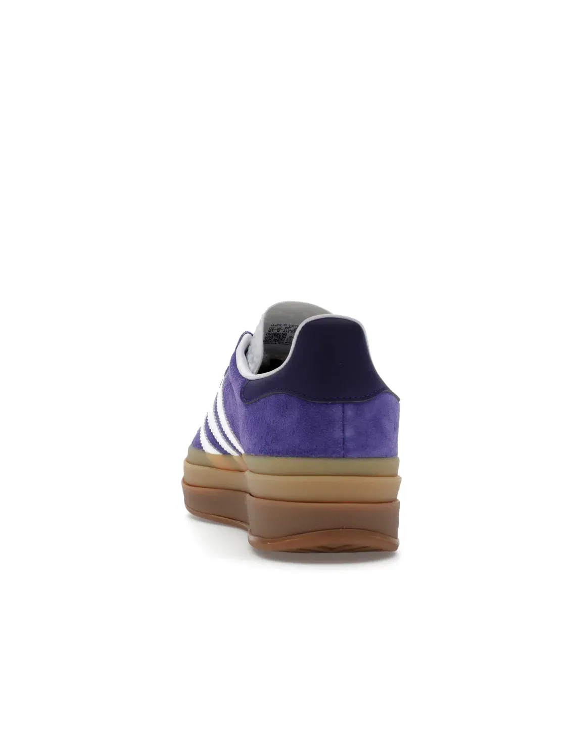 Женские кроссовки Lifestyle Adidas Gazelle Bold — изображение 4 из 4, белый/фиолетовый