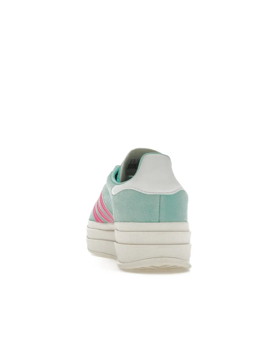 Женские кроссовки Lifestyle Adidas Gazelle Bold — изображение 4 из 4, голубой розовый белый
