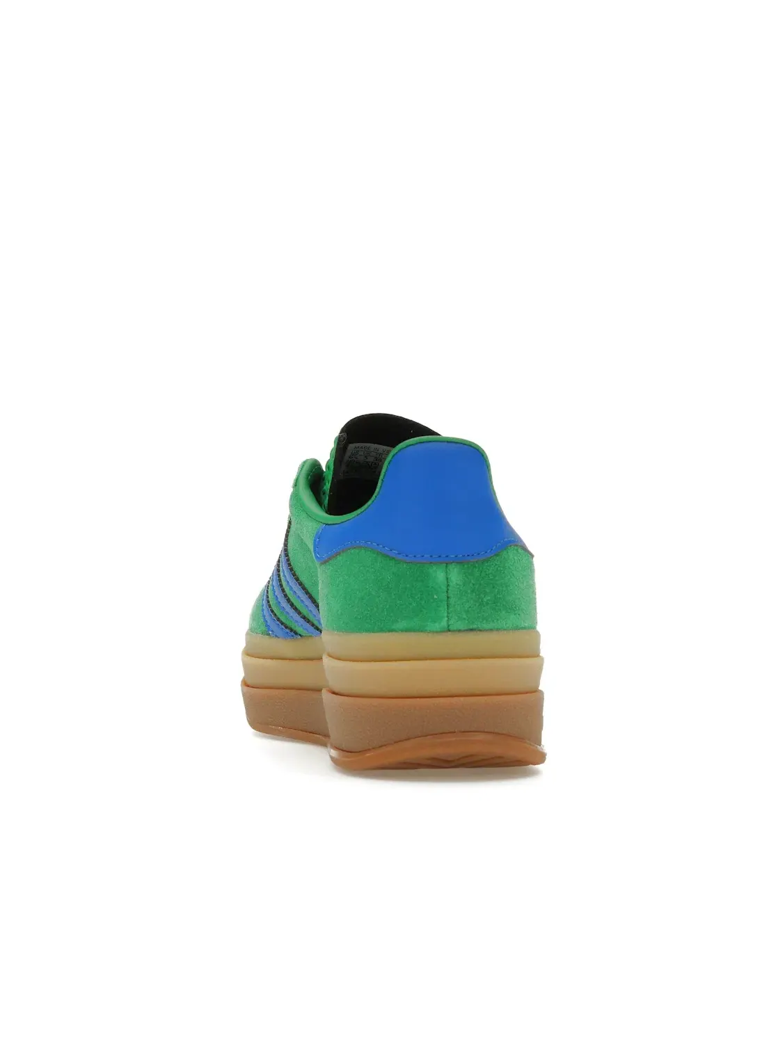 Женские кроссовки на платформе из замши Adidas Gazelle Bold — изображение 4 из 4, зеленый//зеленый
