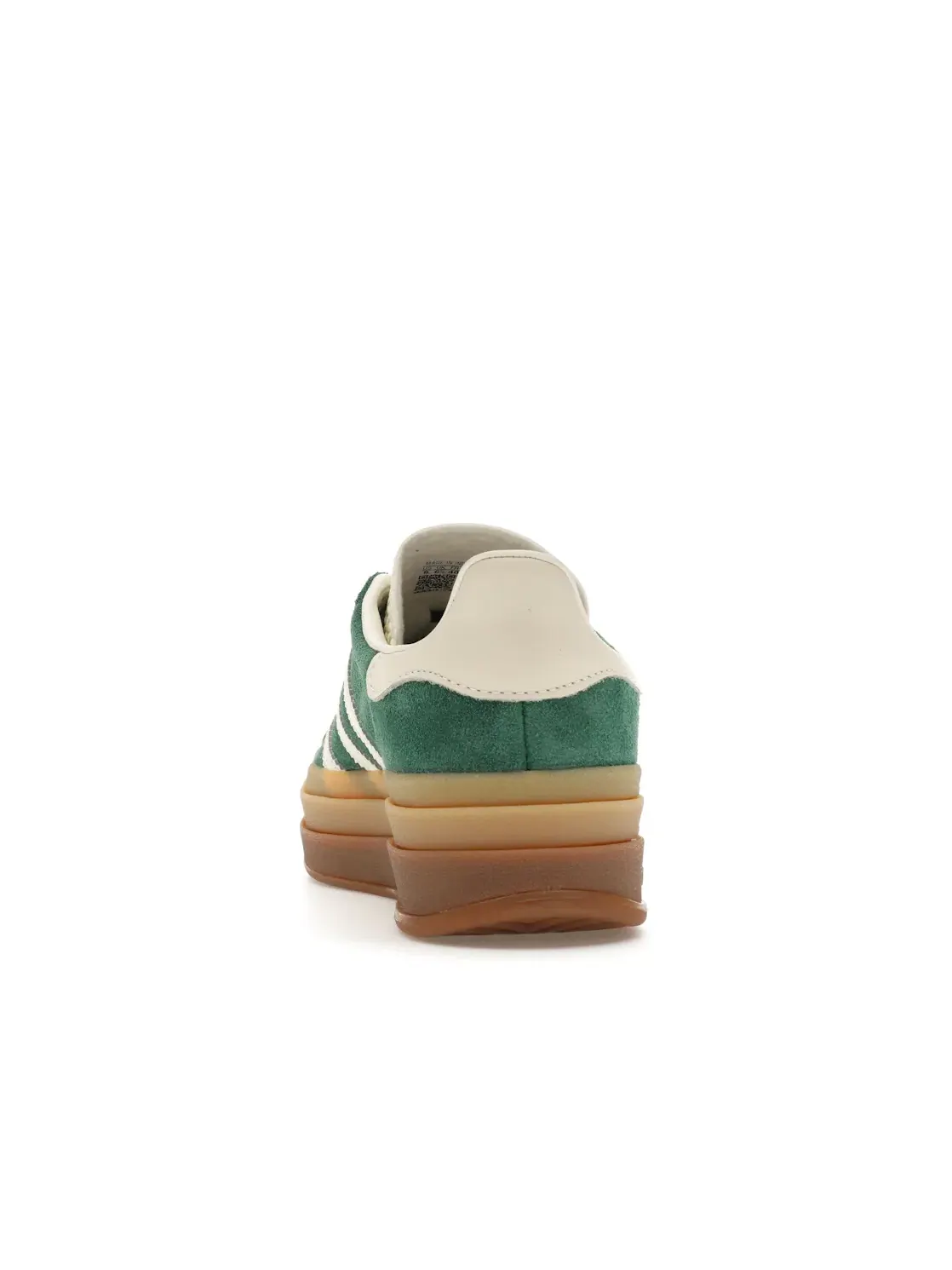 Женские кроссовки с платформой Adidas Gazelle Bold — изображение 4 из 4, зеленый/белый