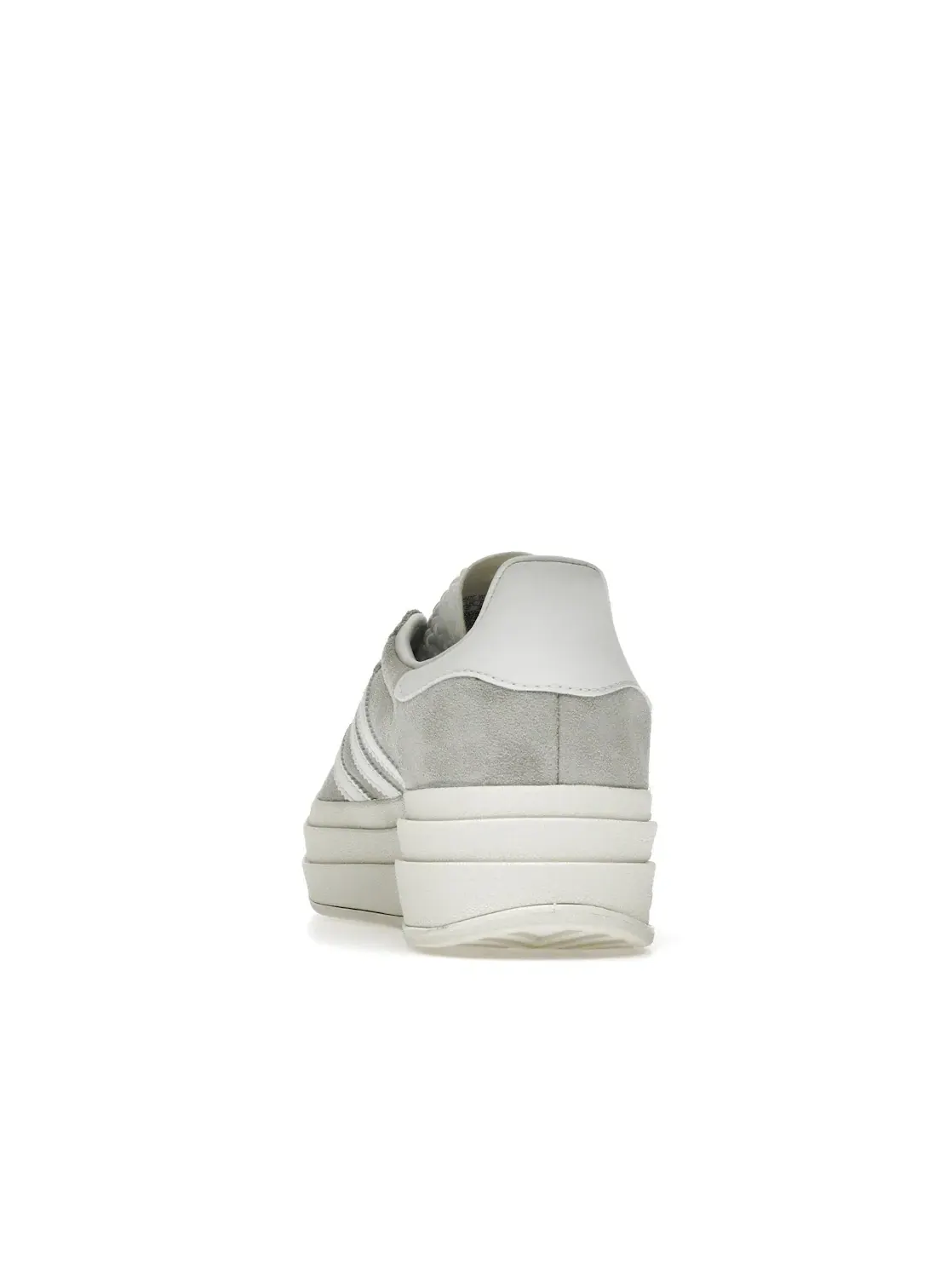 Женские кроссовки с замшевым верхом Adidas Gazelle Bold — изображение 4 из 4, серый/белый/белый