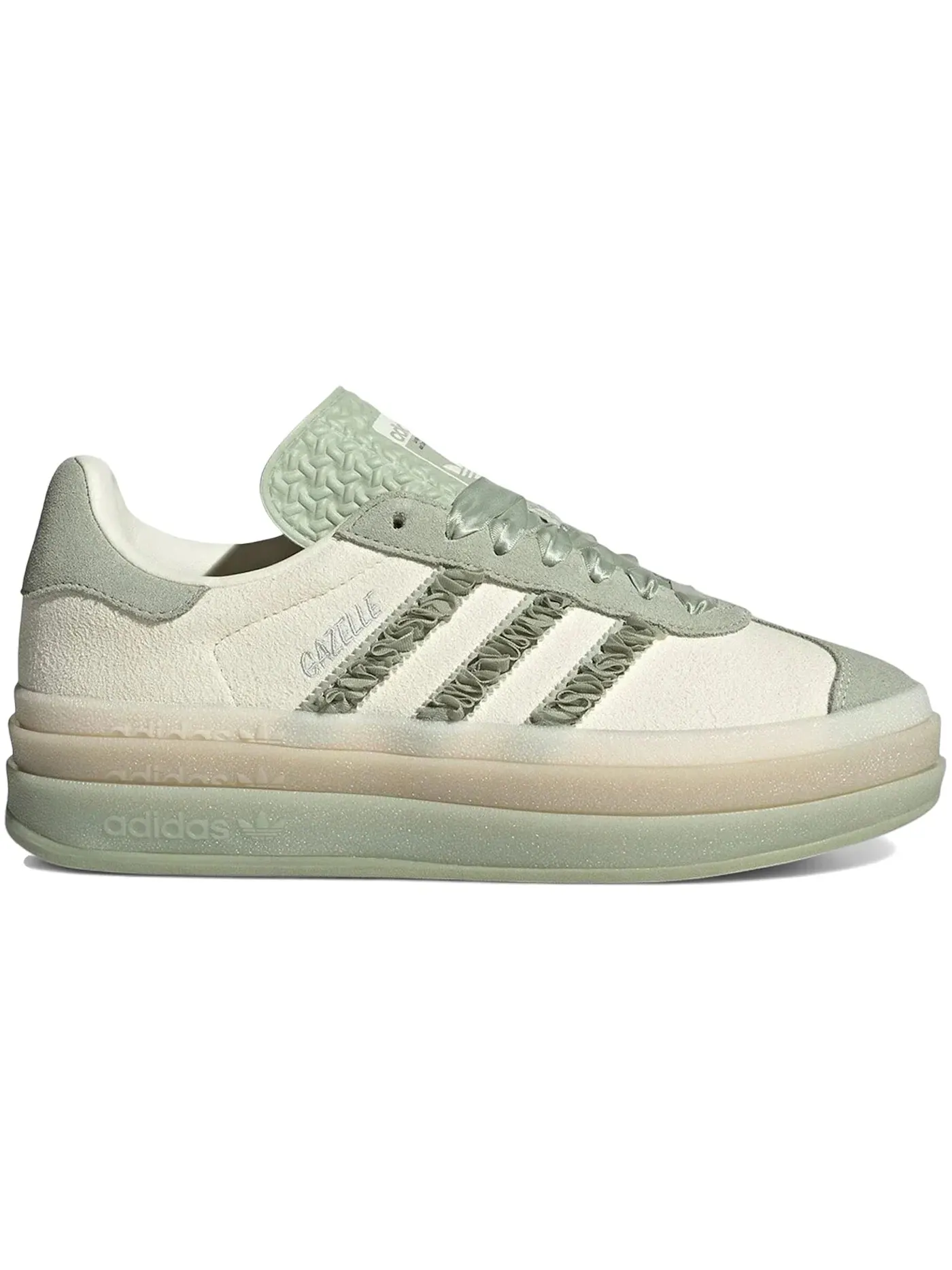 Женские кроссовки с оборкой Adidas Gazelle Bold — изображение 1 из 1