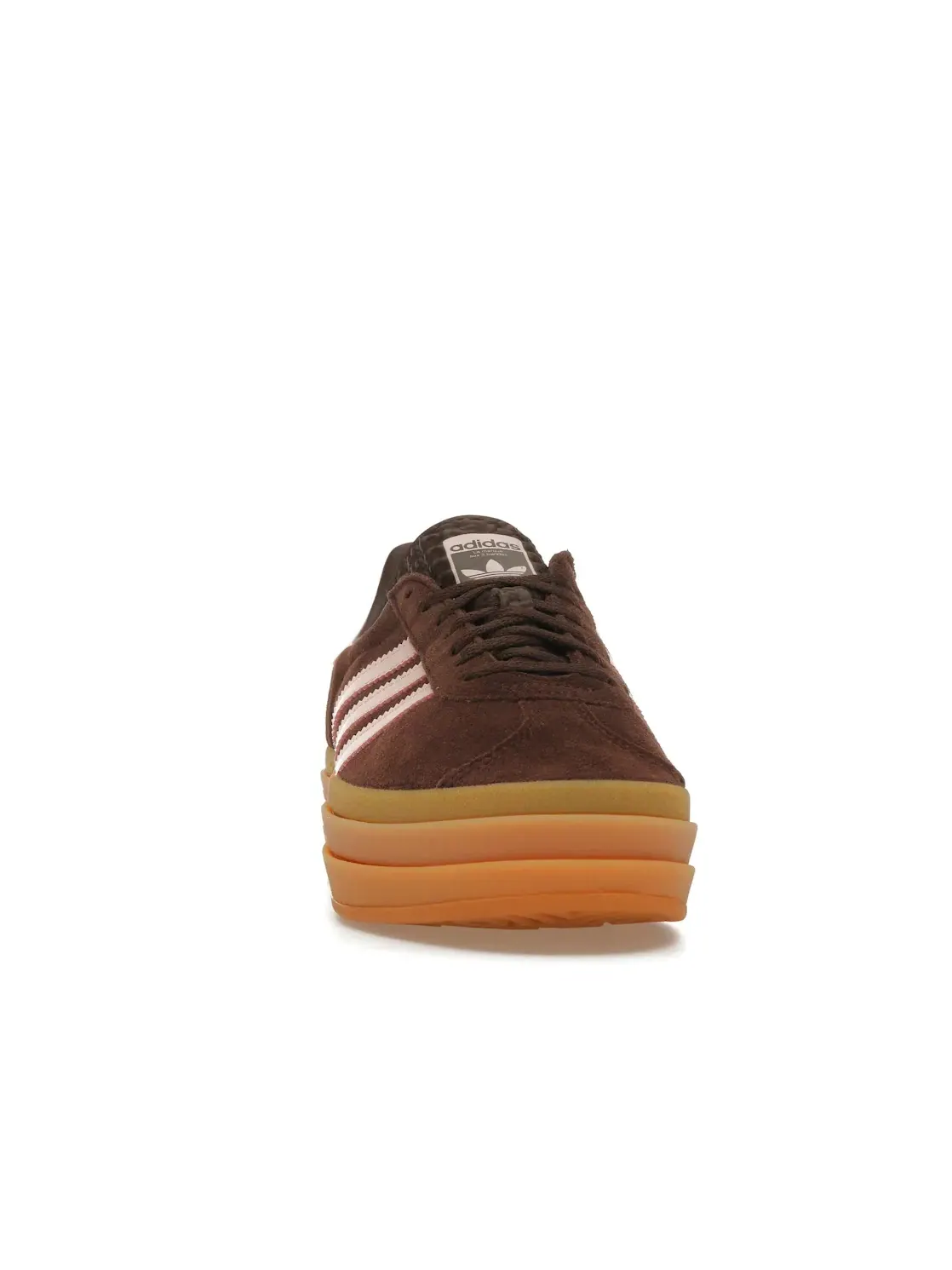 Женские кроссовки с замшевым верхом Adidas Gazelle Bold — изображение 2 из 4, розовый