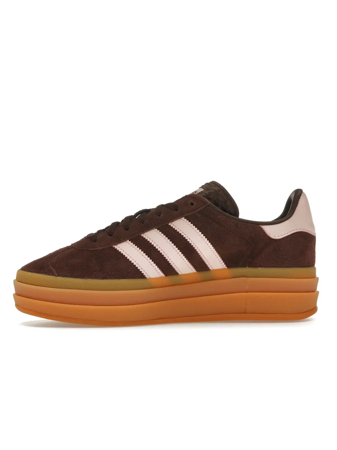Женские кроссовки с замшевым верхом Adidas Gazelle Bold — изображение 3 из 4, розовый