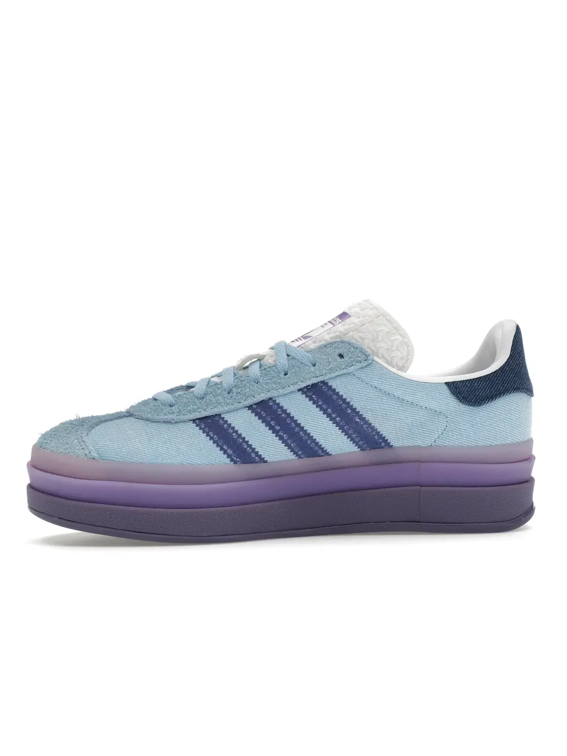 Женские кроссовки с джинсовым верхом Adidas Gazelle Bold — изображение 3 из 4