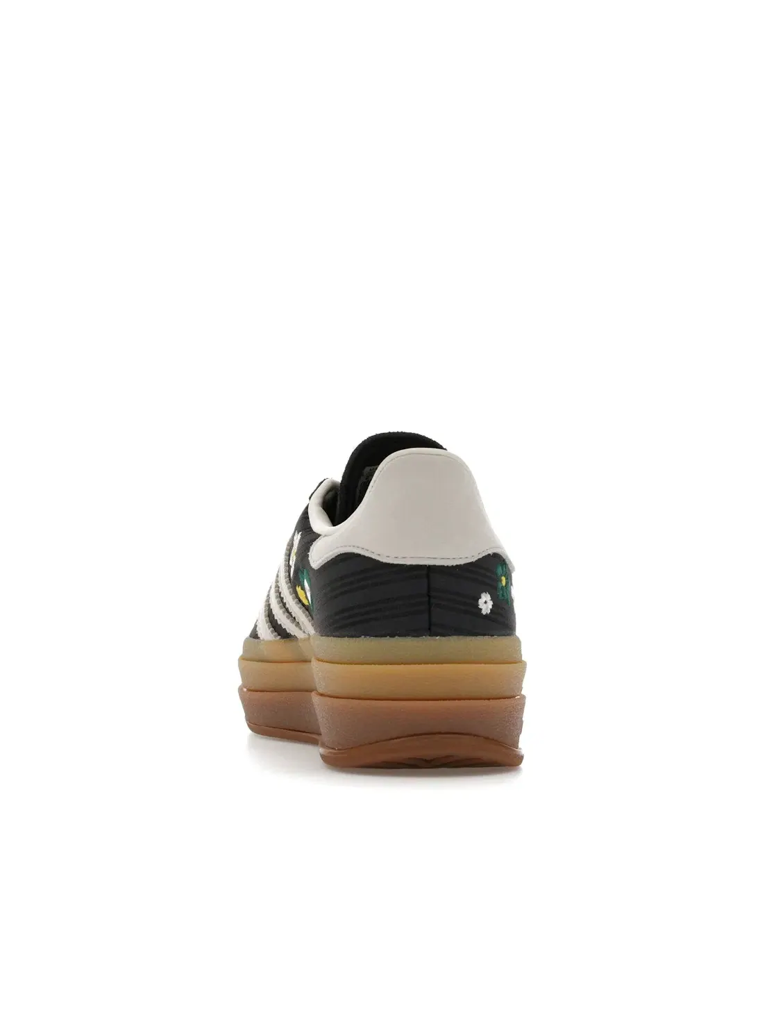 Женские кроссовки lifestyle Adidas Gazelle Bold — изображение 4 из 4, черный/белый/желтый