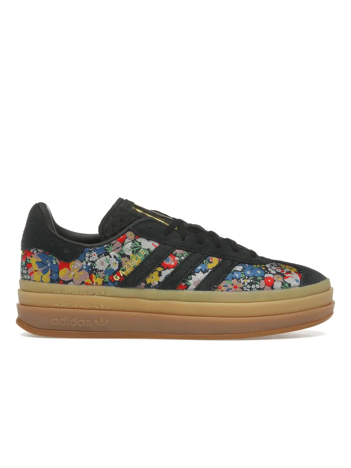 Женские кроссовки lifestyle с вышивкой Adidas Gazelle Bold Adidas — изображение 1 из 4