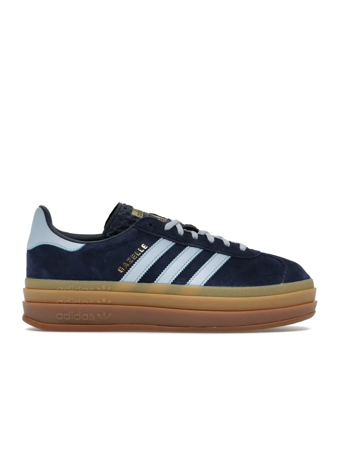 Женские кроссовки lifestyle с платформой Adidas Gazelle Bold — изображение 1 из 4