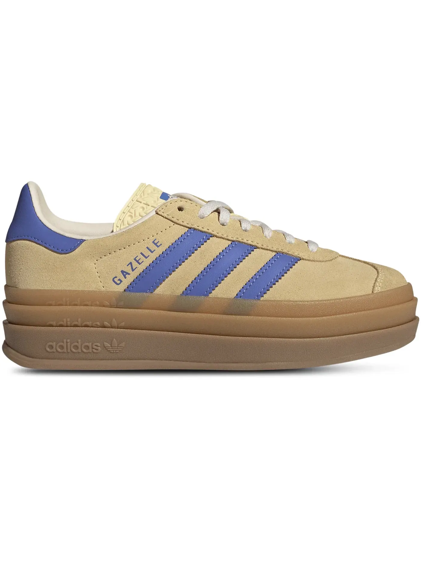 Детские кроссовки с замшевым верхом Adidas Gazelle Bold Orange Tint/Real Lilac/Wonder White — изображение 1 из 1