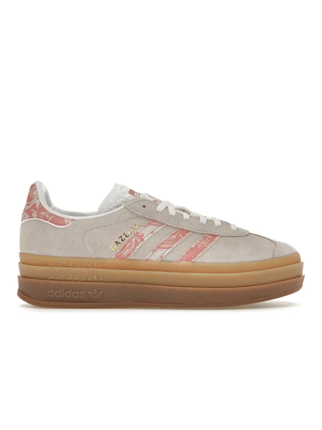 Женские кроссовки lifestyle Adidas Gazelle Bold — изображение 1 из 4, белый