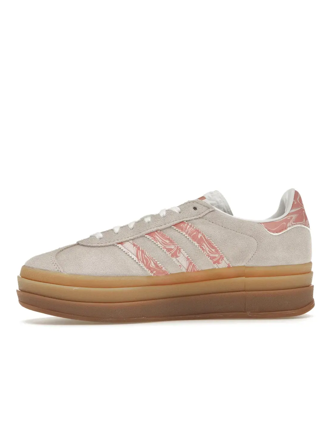 Женские кроссовки lifestyle Adidas Gazelle Bold — изображение 3 из 4, белый
