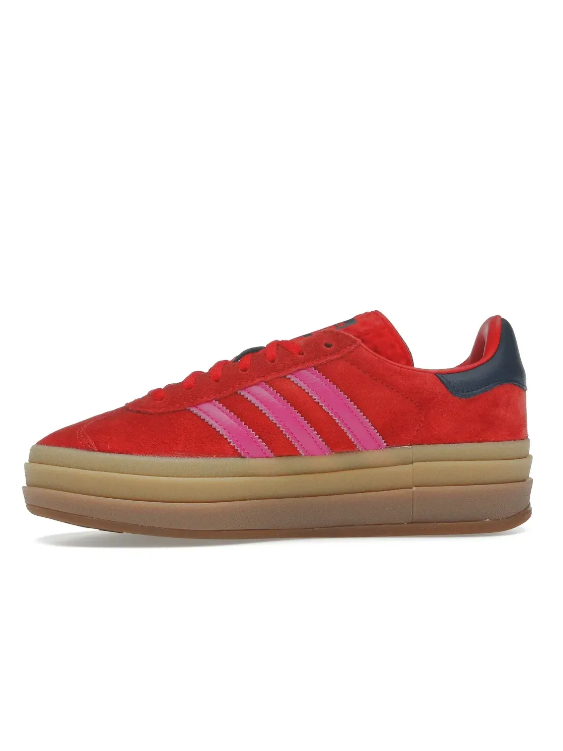Женские кроссовки Lifestyle Adidas Gazelle Bold — изображение 3 из 4, красный//индиго