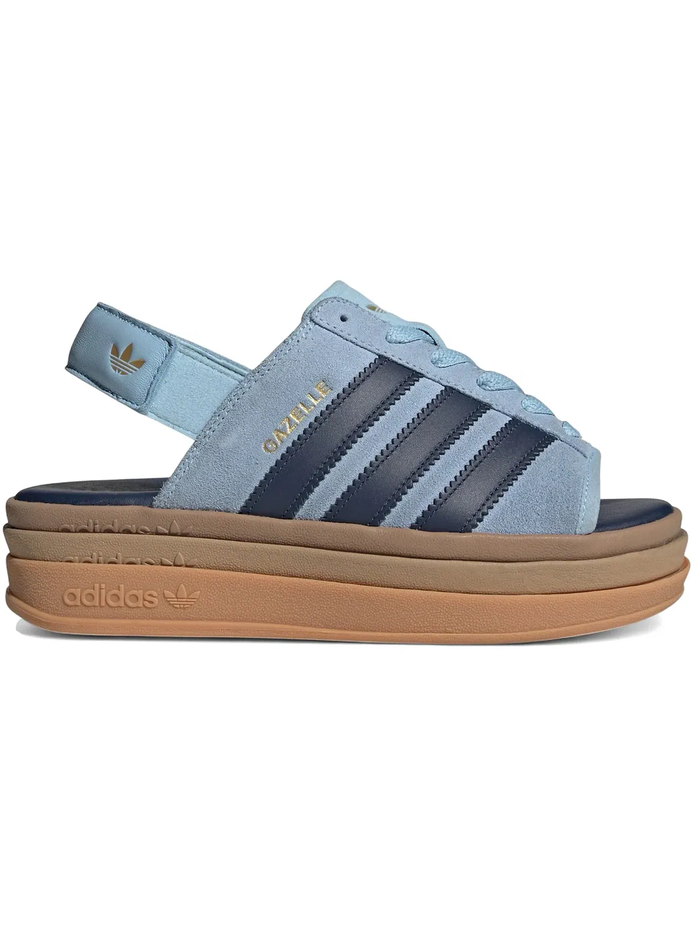 Женские сандалии с ремешками Gazelle Bold Adidas — изображение 1 из 1