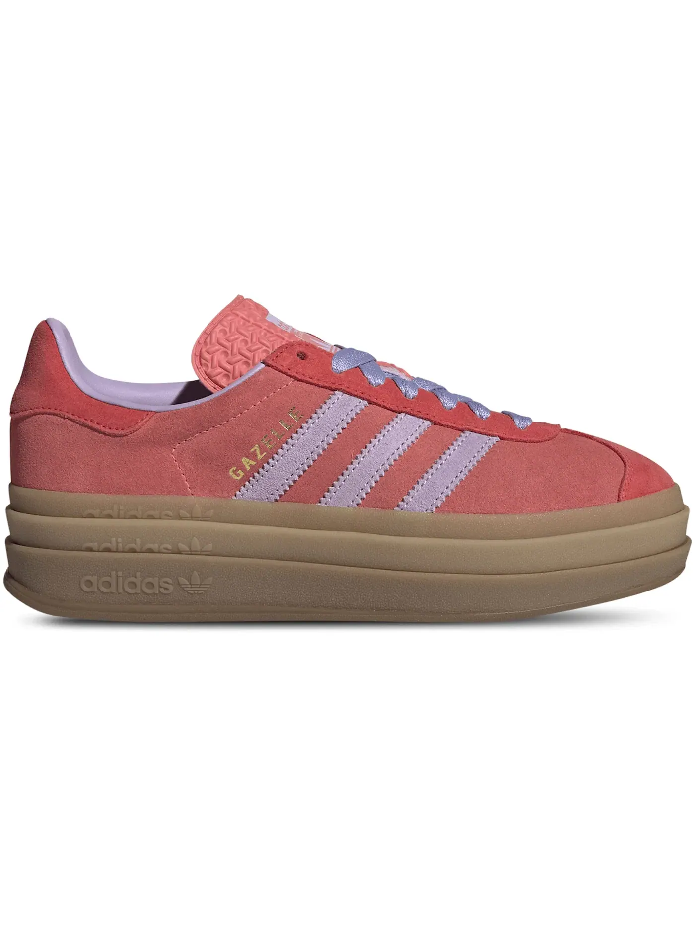 Женские кроссовки Lifestyle Adidas Gazelle Bold — изображение 1 из 1, красный//красный
