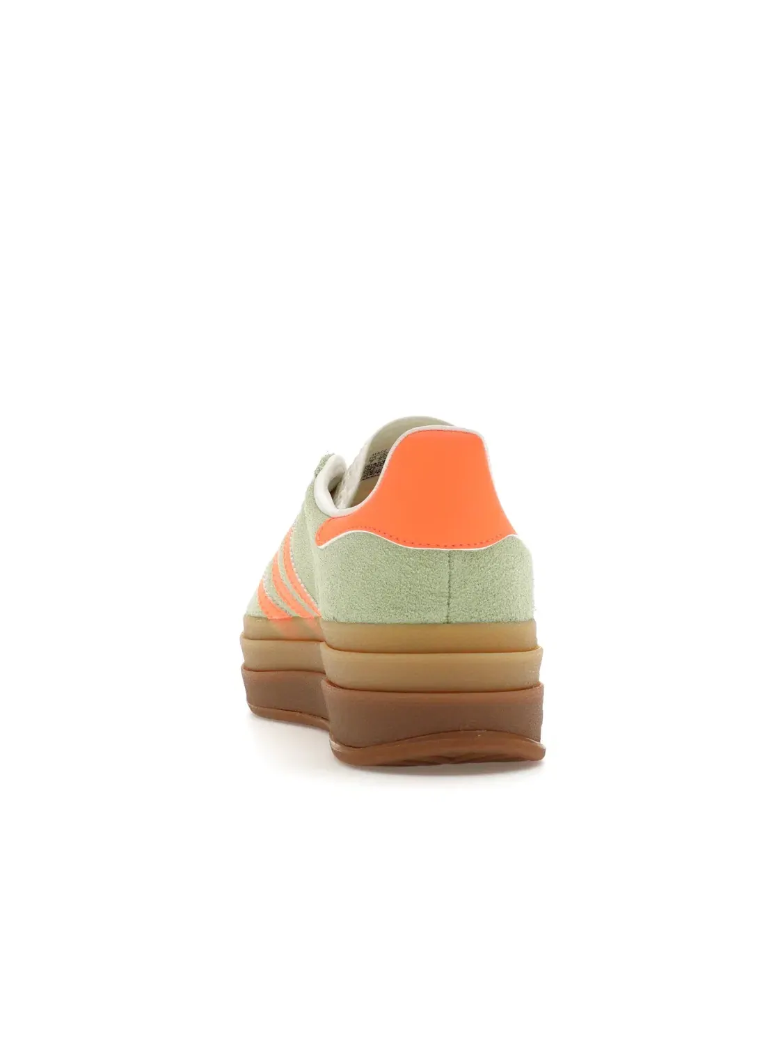 Женские кроссовки с платформой Adidas Gazelle Bold — изображение 4 из 4, зеленый/оранжевый/белый