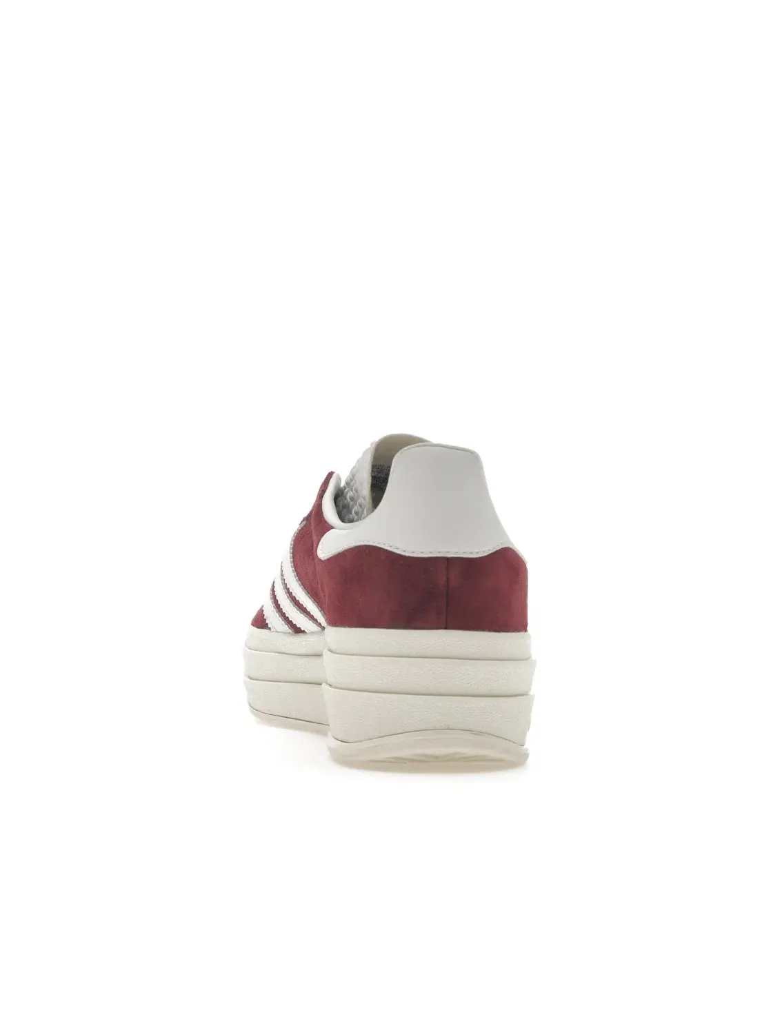Женские кроссовки на платформе Gazelle Bold Adidas — изображение 4 из 4, красный/белый/белый