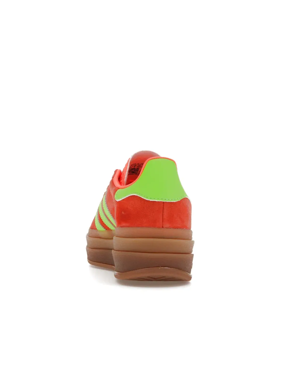 Женские кроссовки с платформой Adidas Gazelle Bold — изображение 4 из 4, оранжевый/зеленый