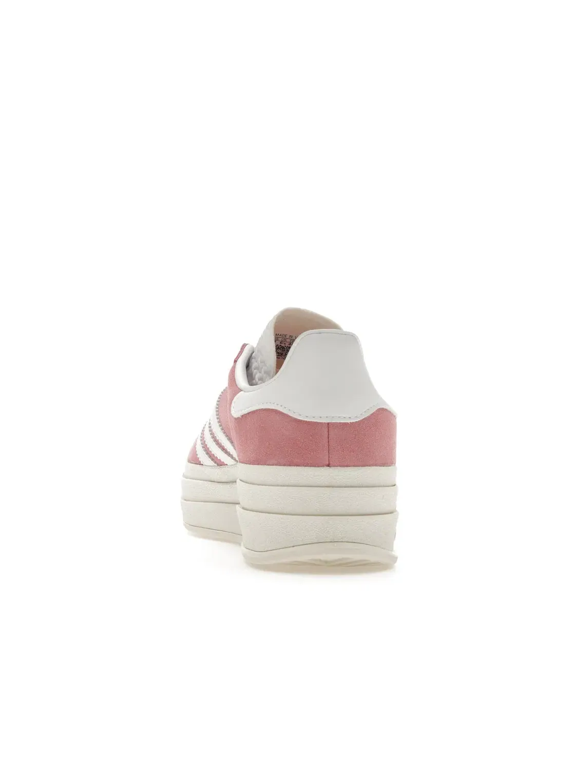 Женские кроссовки с замшевым верхом Adidas Gazelle Bold — изображение 4 из 4, белый/белый