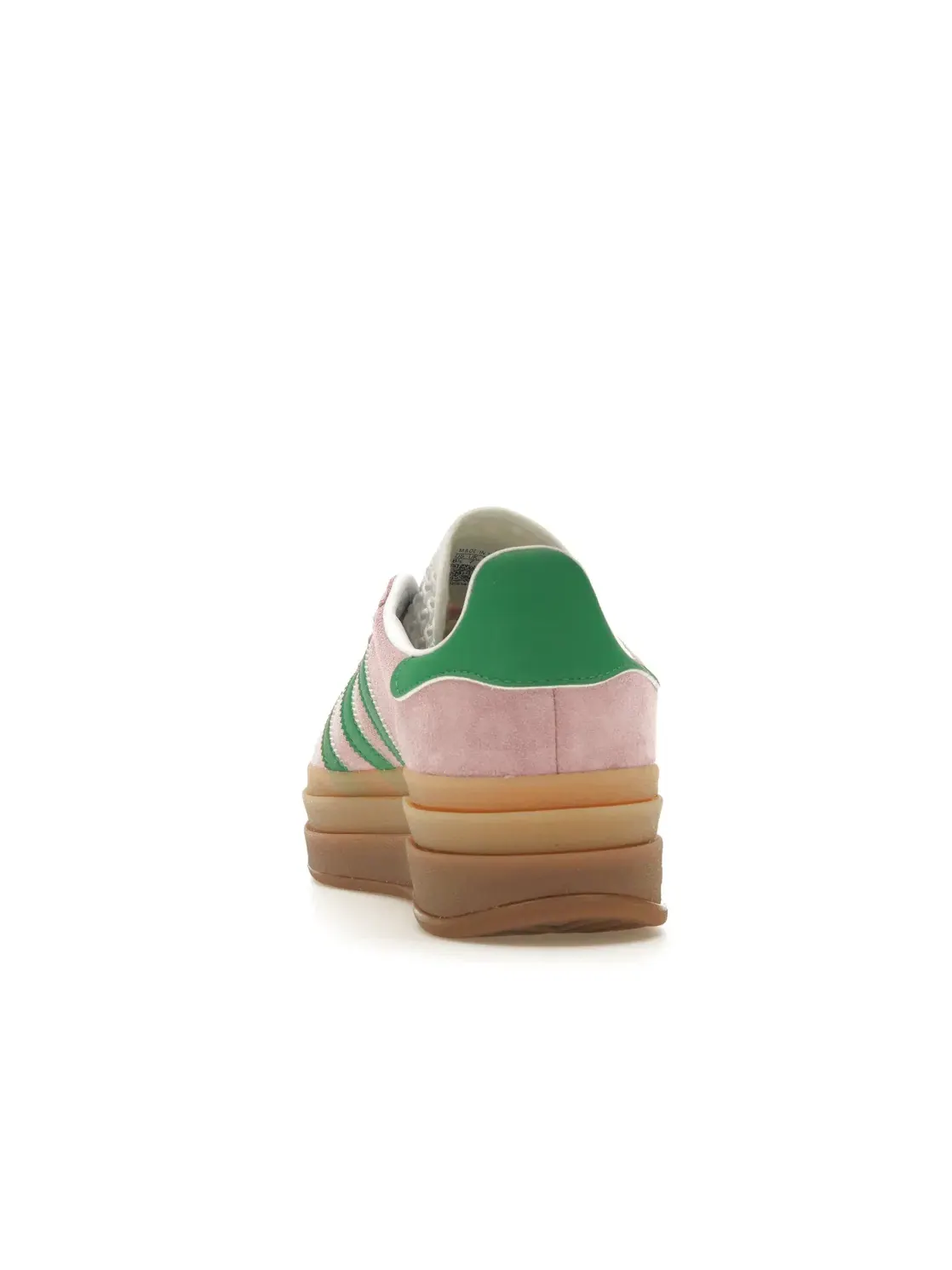 Женские кроссовки с платформой Adidas Gazelle Bold — изображение 4 из 4, розовый/зеленый/белый