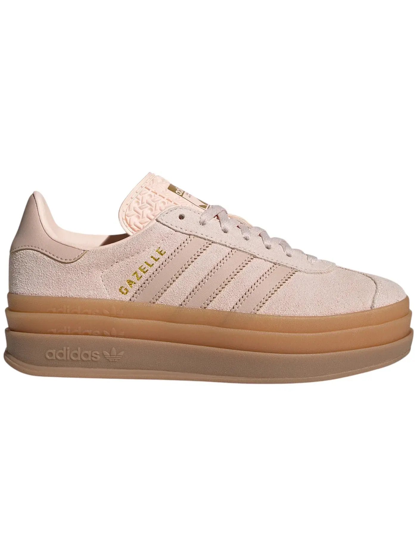 Детские кроссовки Lifestyle Adidas Gazelle Bold, Wonder Quartz Wonder Taupe Gum — изображение 1 из 1