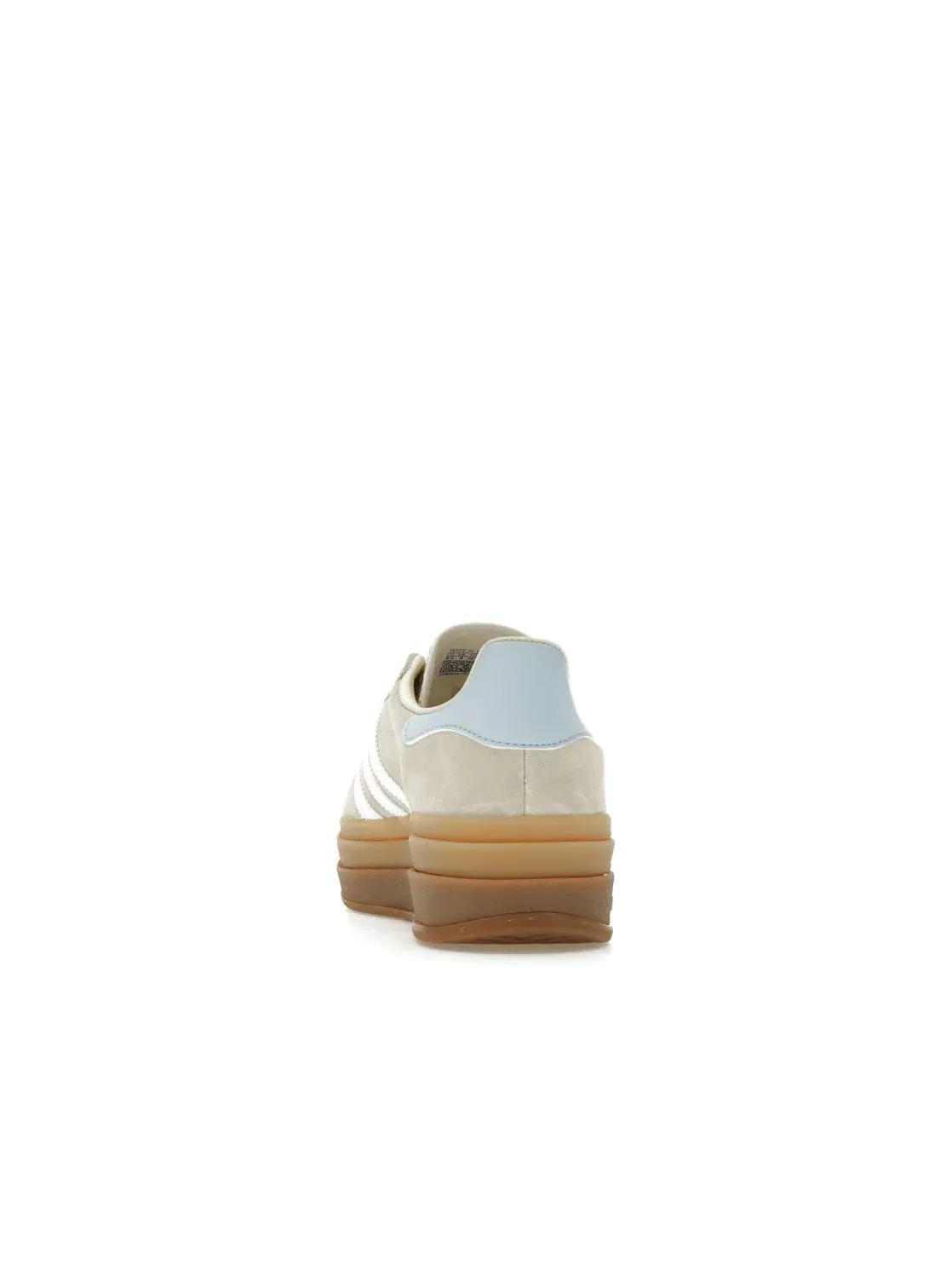 Детские кроссовки на платформе Gazelle Bold Adidas — изображение 4 из 4, белый/белый/прозрачный