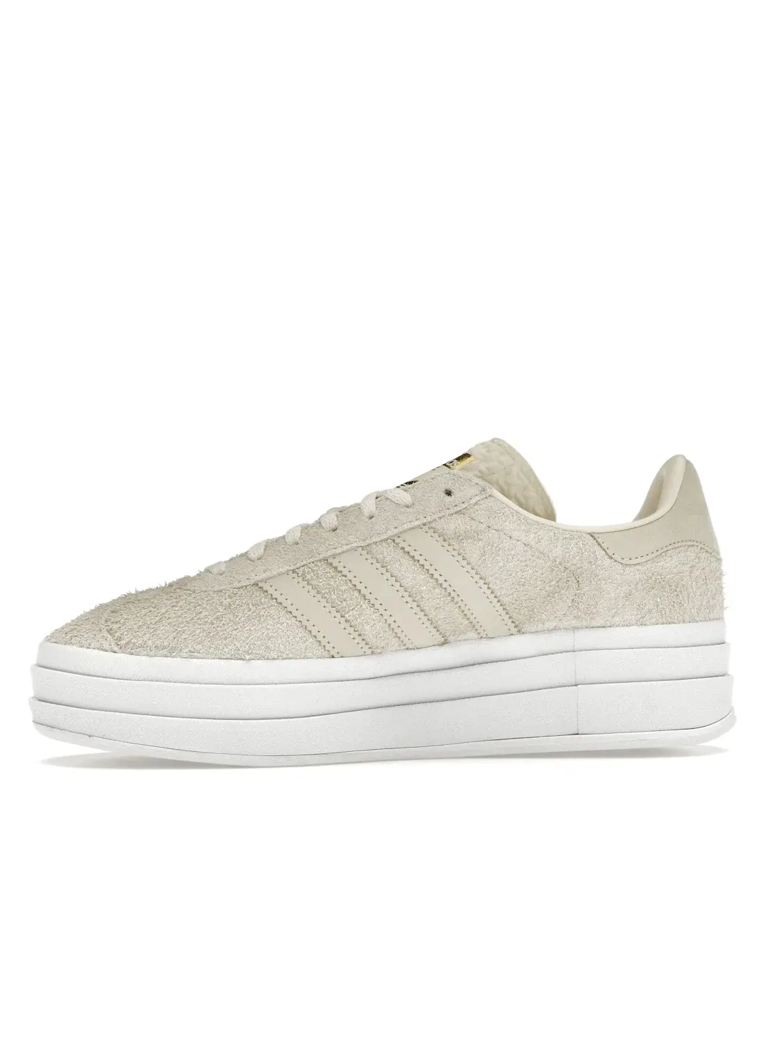 Женские кроссовки Lifestyle Adidas Gazelle Bold — изображение 3 из 4, белый/белый/белый