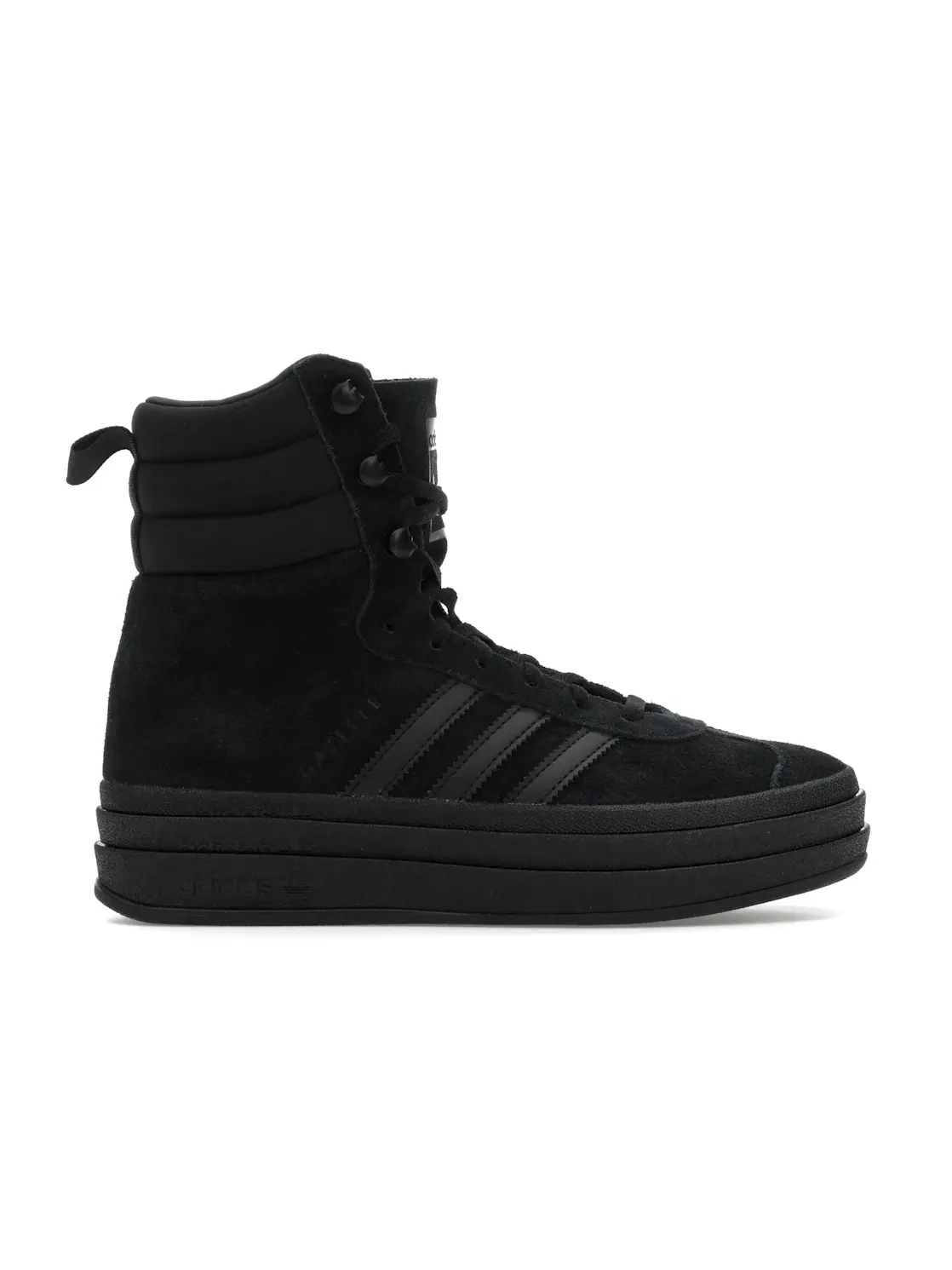 Женские кроссовки Lifestyle Adidas Gazelle Boot — изображение 1 из 4, черный/черный/черный