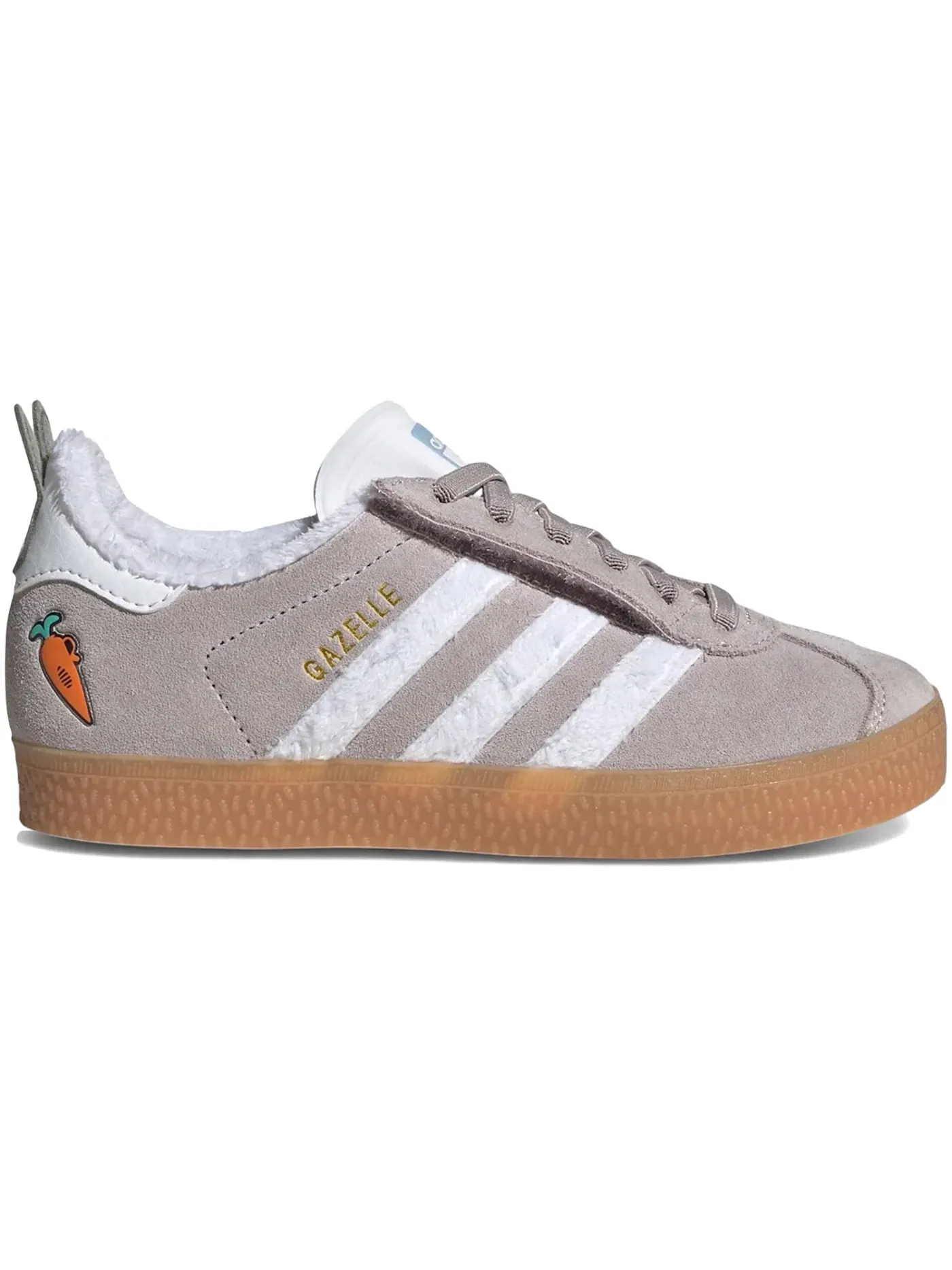 Детские кроссовки с принтом Adidas Gazelle CF EL Zootopia Judy Hopps (TD) — изображение 1 из 1, белый